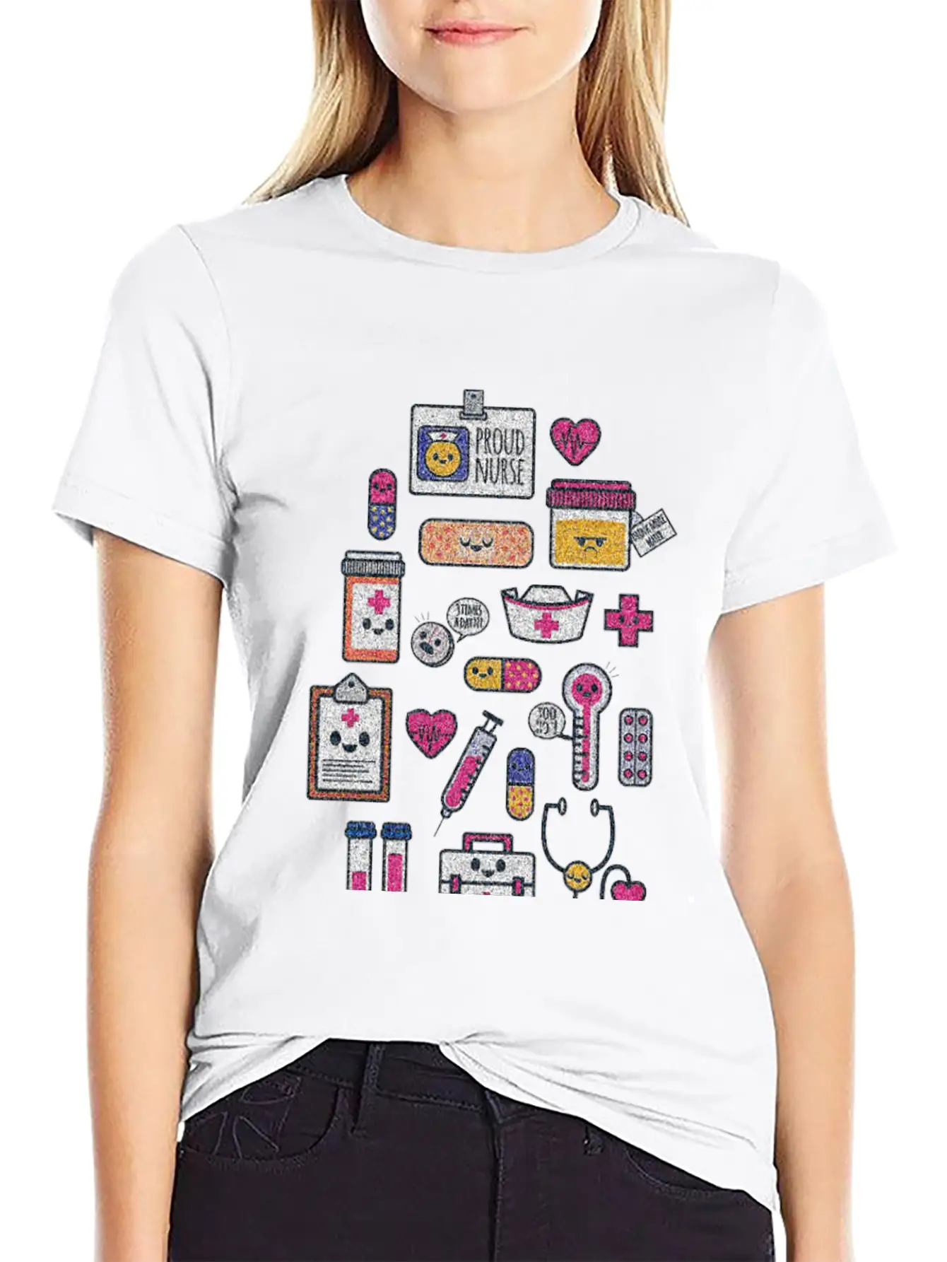Doctor Medical Casual Graphic T-Shirt – Simple And Comfortable Daily Wear