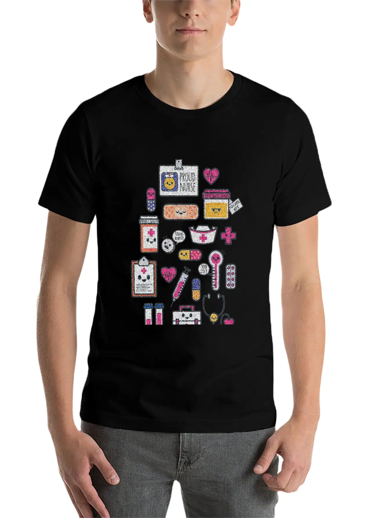 Doctor Medical Casual Graphic T-Shirt – Simple And Comfortable Daily Wear