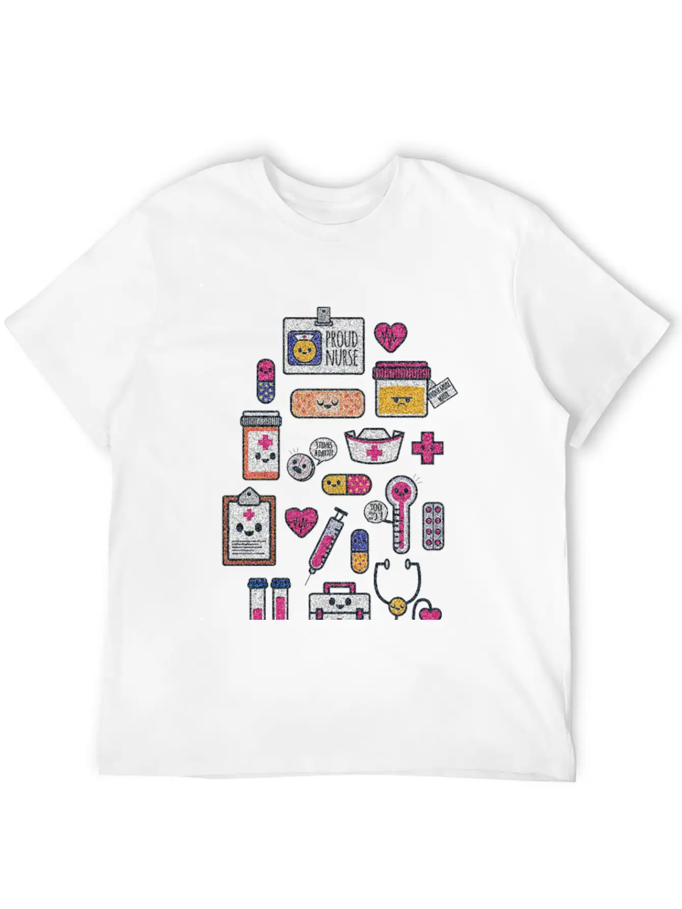 Doctor Medical Casual Graphic T-Shirt – Simple And Comfortable Daily Wear