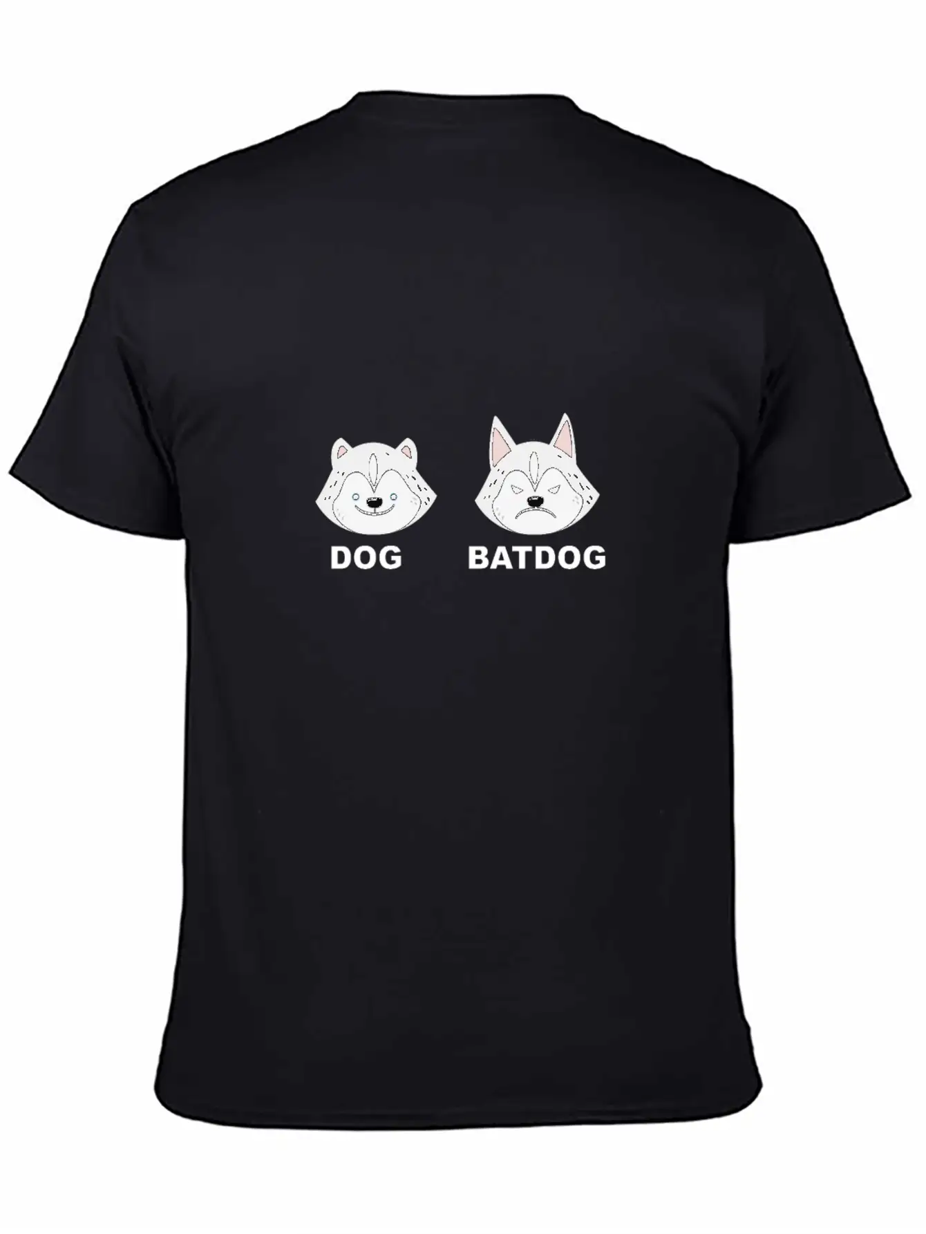 Dog And Batdog Essential Cotton Tee For Daily Outfits – Unisex Style