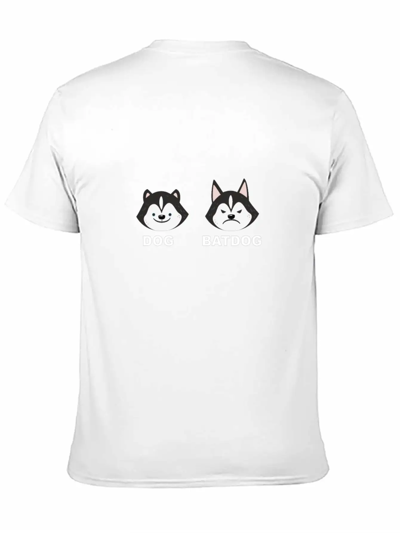 Dog And Batdog Essential Cotton Tee For Daily Outfits – Unisex Style
