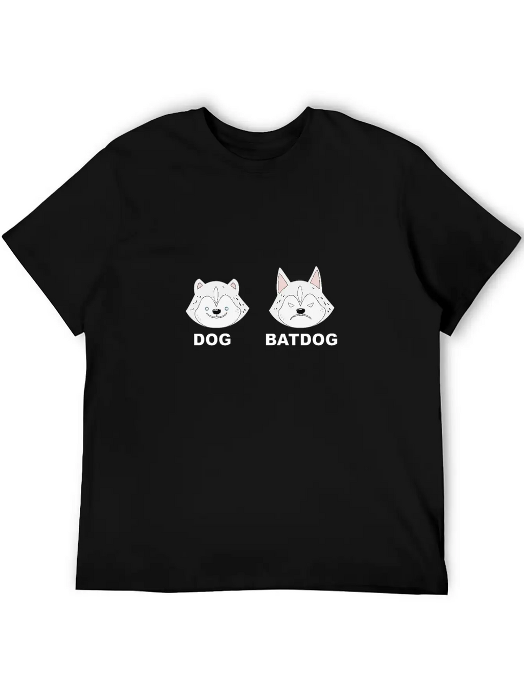 Dog And Batdog Essential Cotton Tee For Daily Outfits – Unisex Style