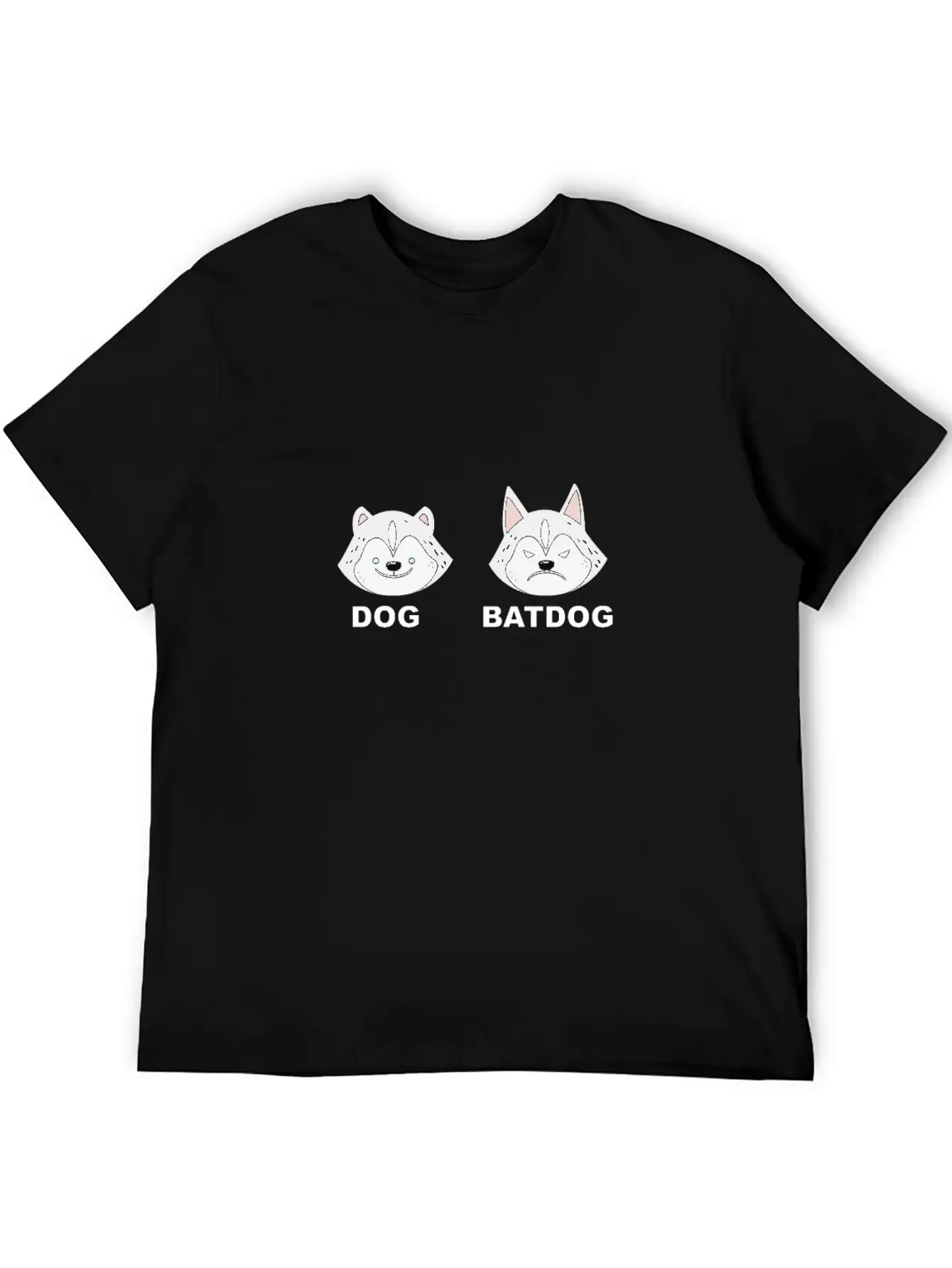 Dog And Batdog Essential Cotton Tee For Daily Outfits – Unisex Style