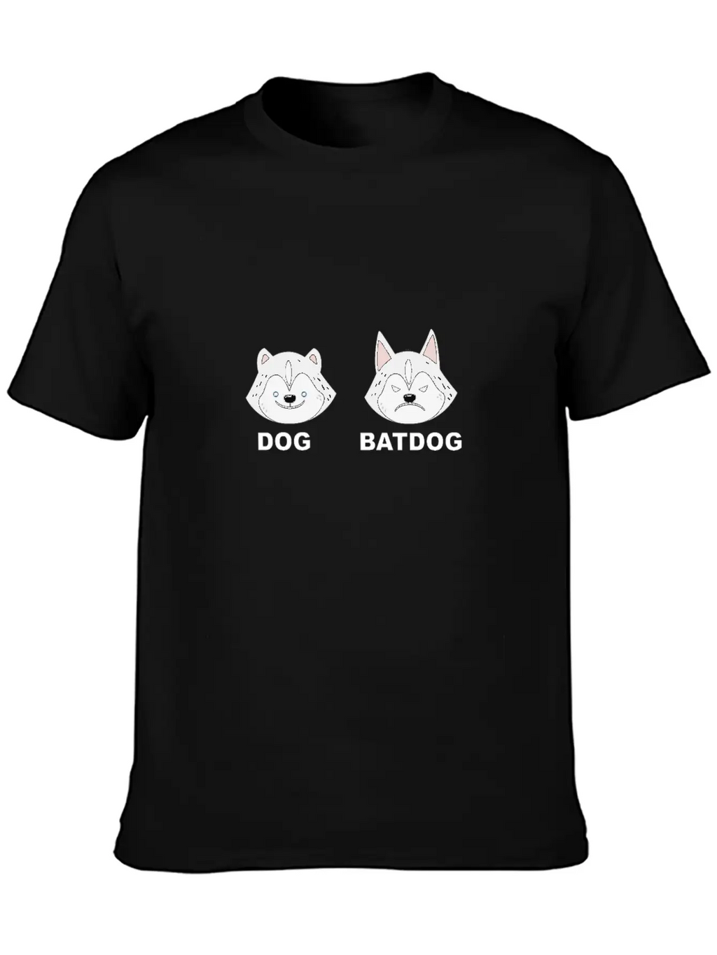 Dog And Batdog Essential Cotton Tee For Daily Outfits – Unisex Style