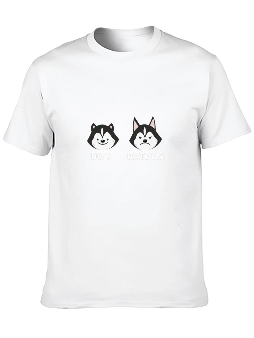 Dog And Batdog Essential Cotton Tee For Daily Outfits – Unisex Style