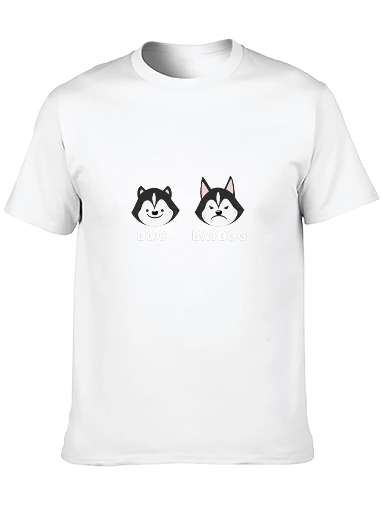 Dog And Batdog Essential Cotton Tee For Daily Outfits – Unisex Style