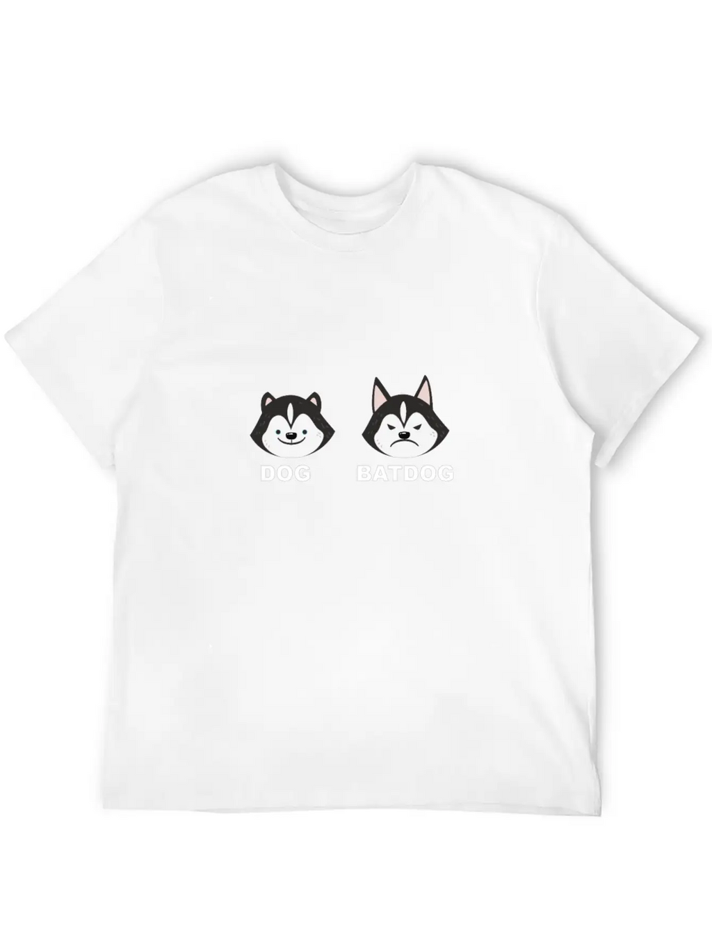 Dog And Batdog Essential Cotton Tee For Daily Outfits – Unisex Style