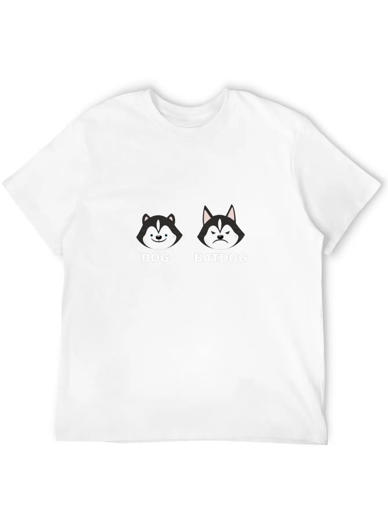 Dog And Batdog Essential Cotton Tee For Daily Outfits – Unisex Style