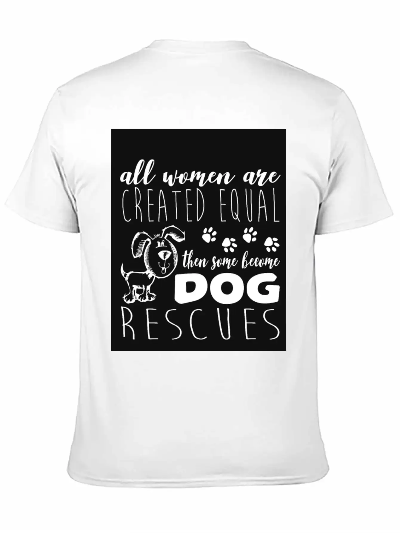 Dog - Become Dog Rescues T Shirt Unisex Casual T-Shirt – Clean Design For Daily Comfort