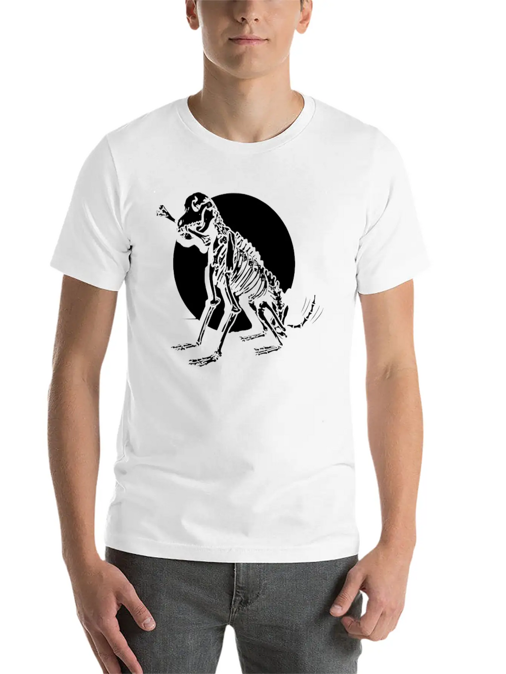 Dog Bones Unisex Casual T-Shirt – Clean Design For Daily Comfort