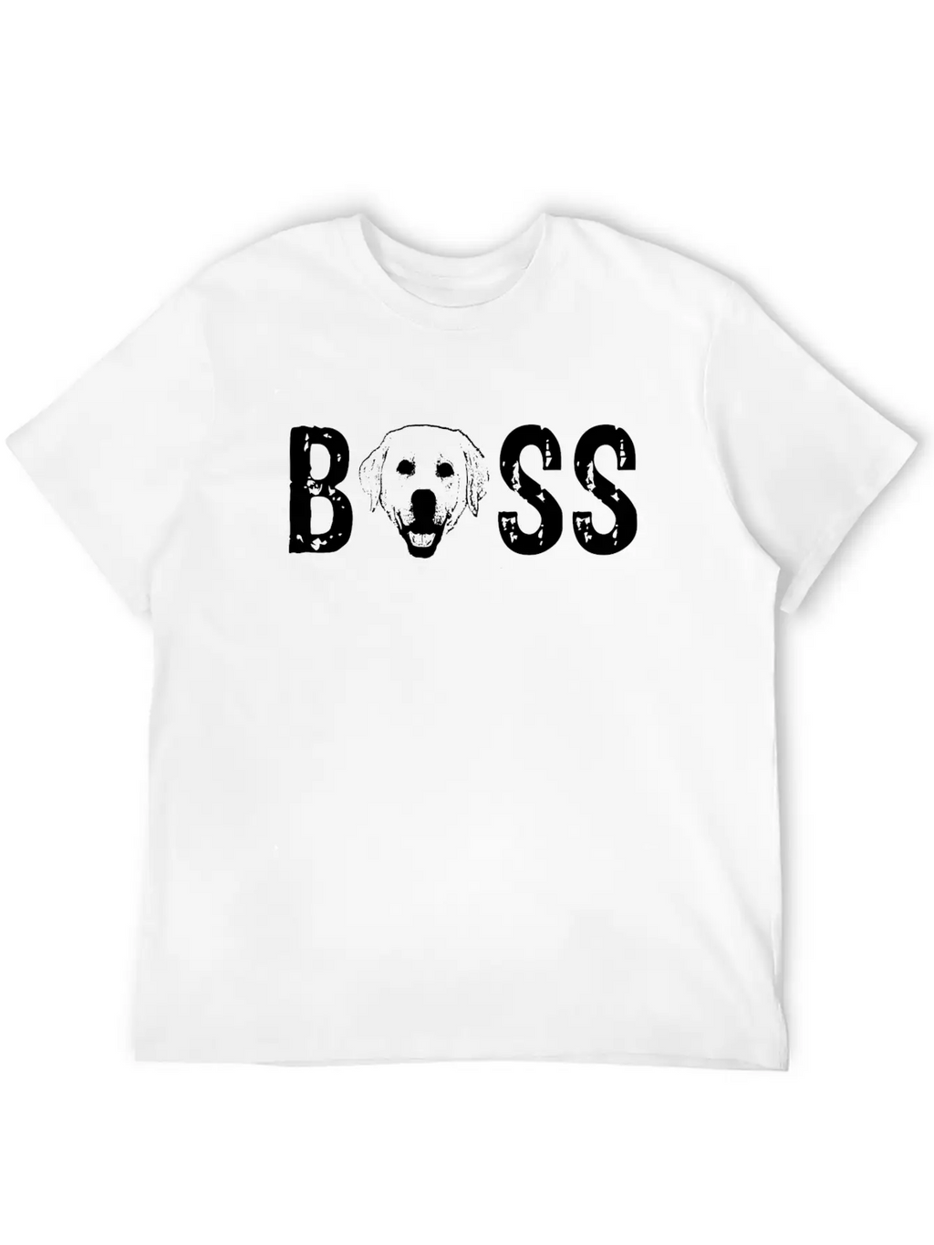 Dog Boss For Dogs Lovers Unisex Casual T-Shirt – Clean Design For Daily Comfort