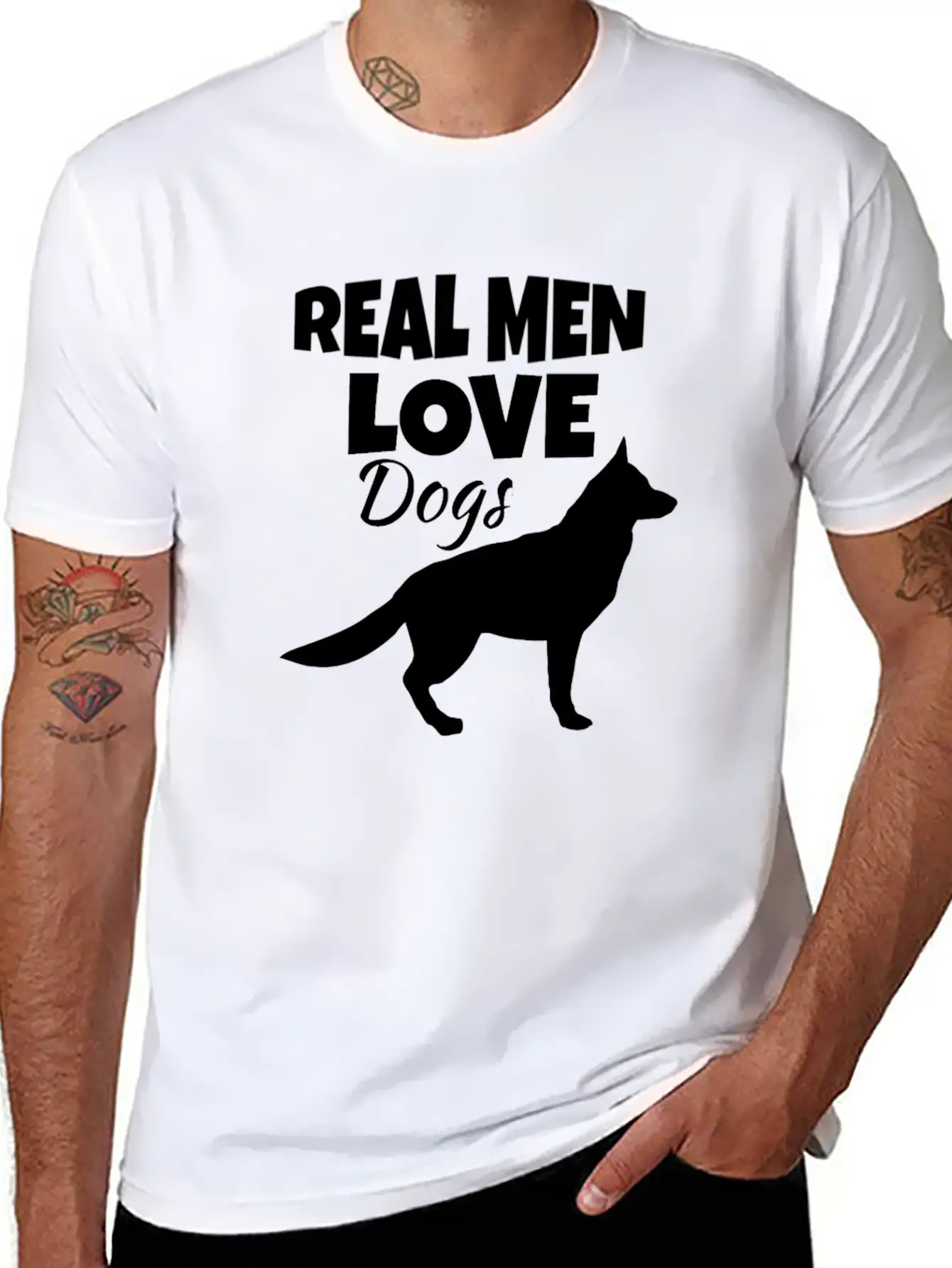 Dog Casual Graphic T-Shirt – Simple And Comfortable Daily Wear
