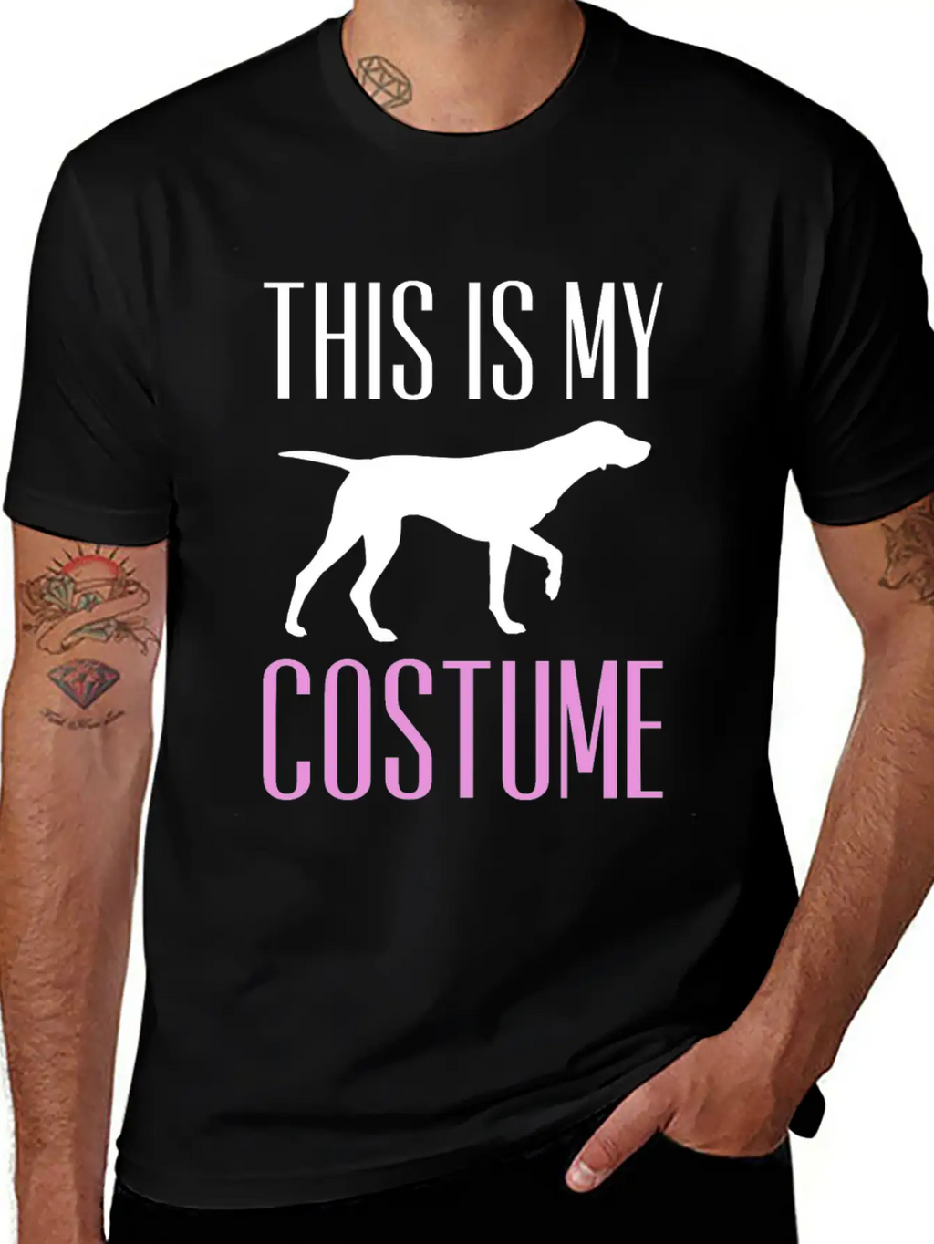 Dog Costume Casual Graphic T-Shirt – Simple And Comfortable Daily Wear