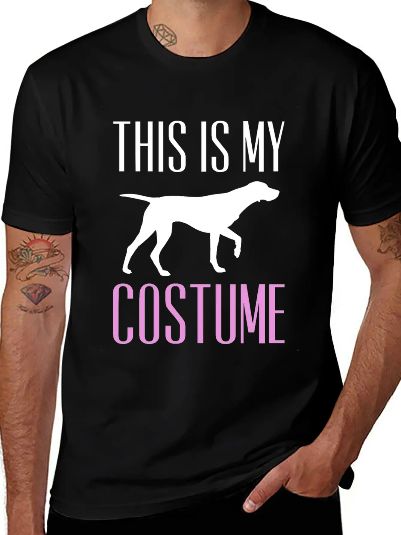 Dog Costume Casual Graphic T-Shirt – Simple And Comfortable Daily Wear