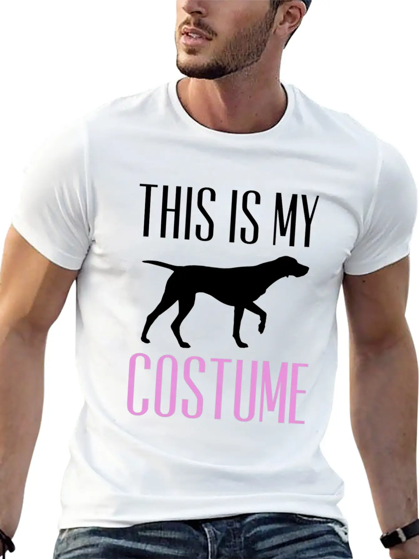 Dog Costume Casual Graphic T-Shirt – Simple And Comfortable Daily Wear