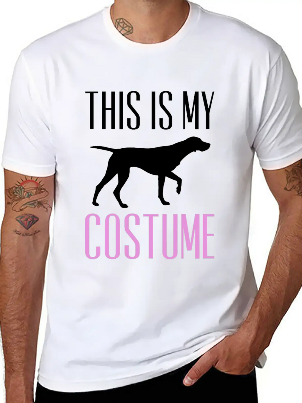 Dog Costume Casual Graphic T-Shirt – Simple And Comfortable Daily Wear
