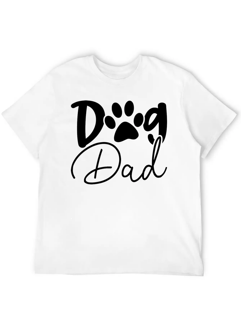 Dog Dad Dog Lover Unisex Casual T-Shirt – Clean Design For Daily Comfort