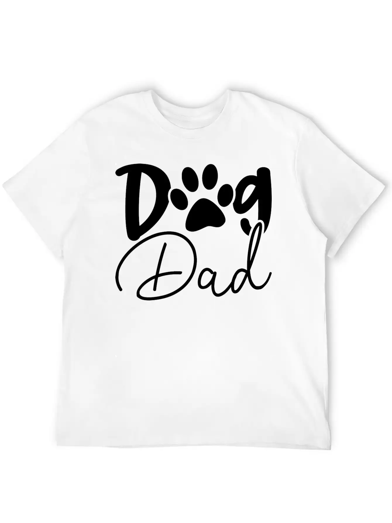 Dog Dad Dog Lover Unisex Casual T-Shirt – Clean Design For Daily Comfort
