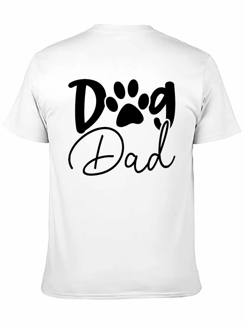 Dog Dad Dog Lover Unisex Casual T-Shirt – Clean Design For Daily Comfort