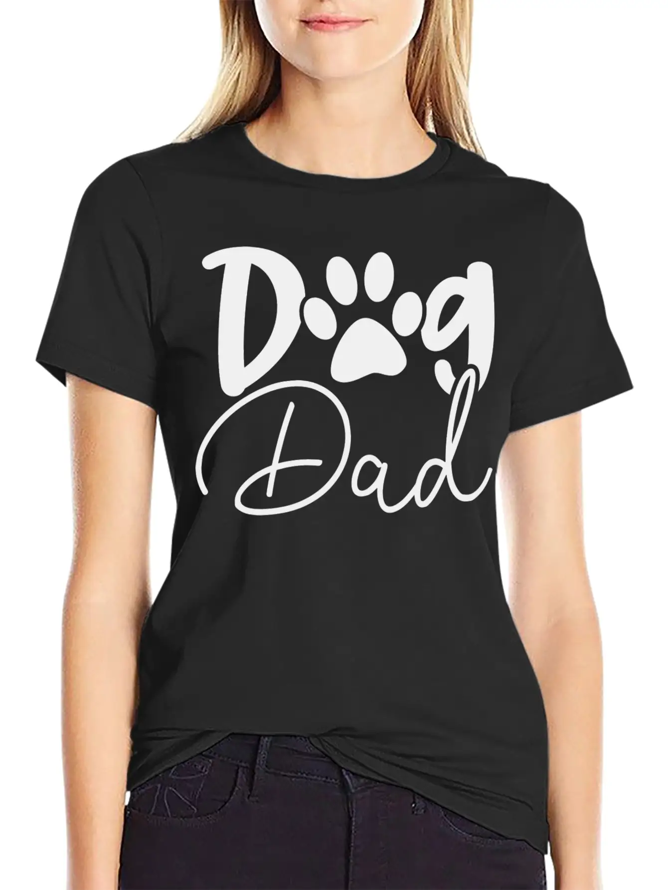 Dog Dad Dog Lover Unisex Casual T-Shirt – Clean Design For Daily Comfort