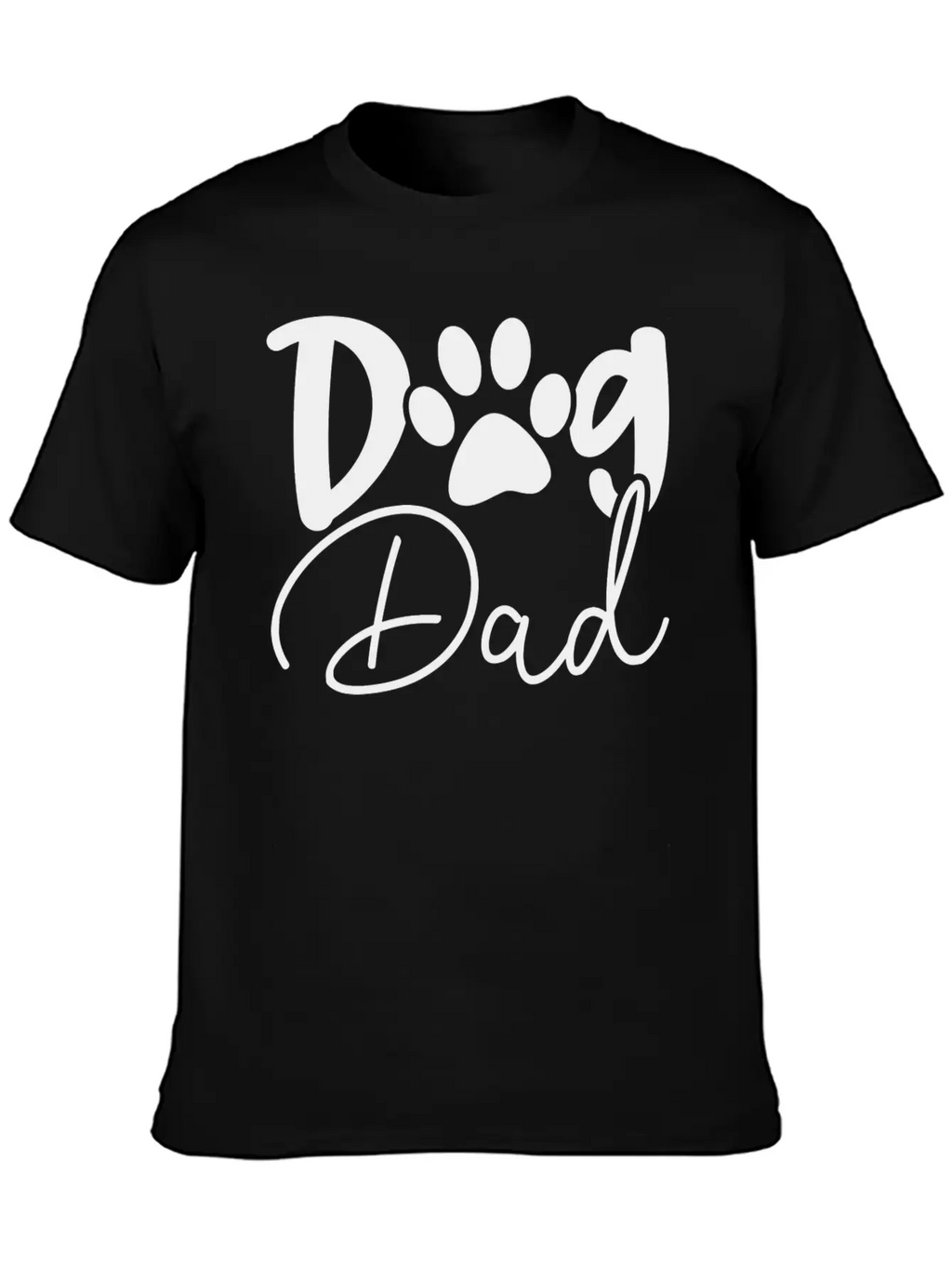 Dog Dad Dog Lover Unisex Casual T-Shirt – Clean Design For Daily Comfort