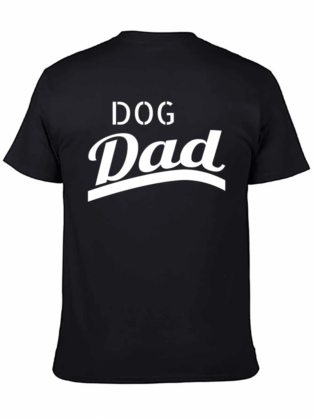 Dog - Dog Dad Unisex Short Sleeve Soft Cotton T-Shirt – Casual Everyday Wear