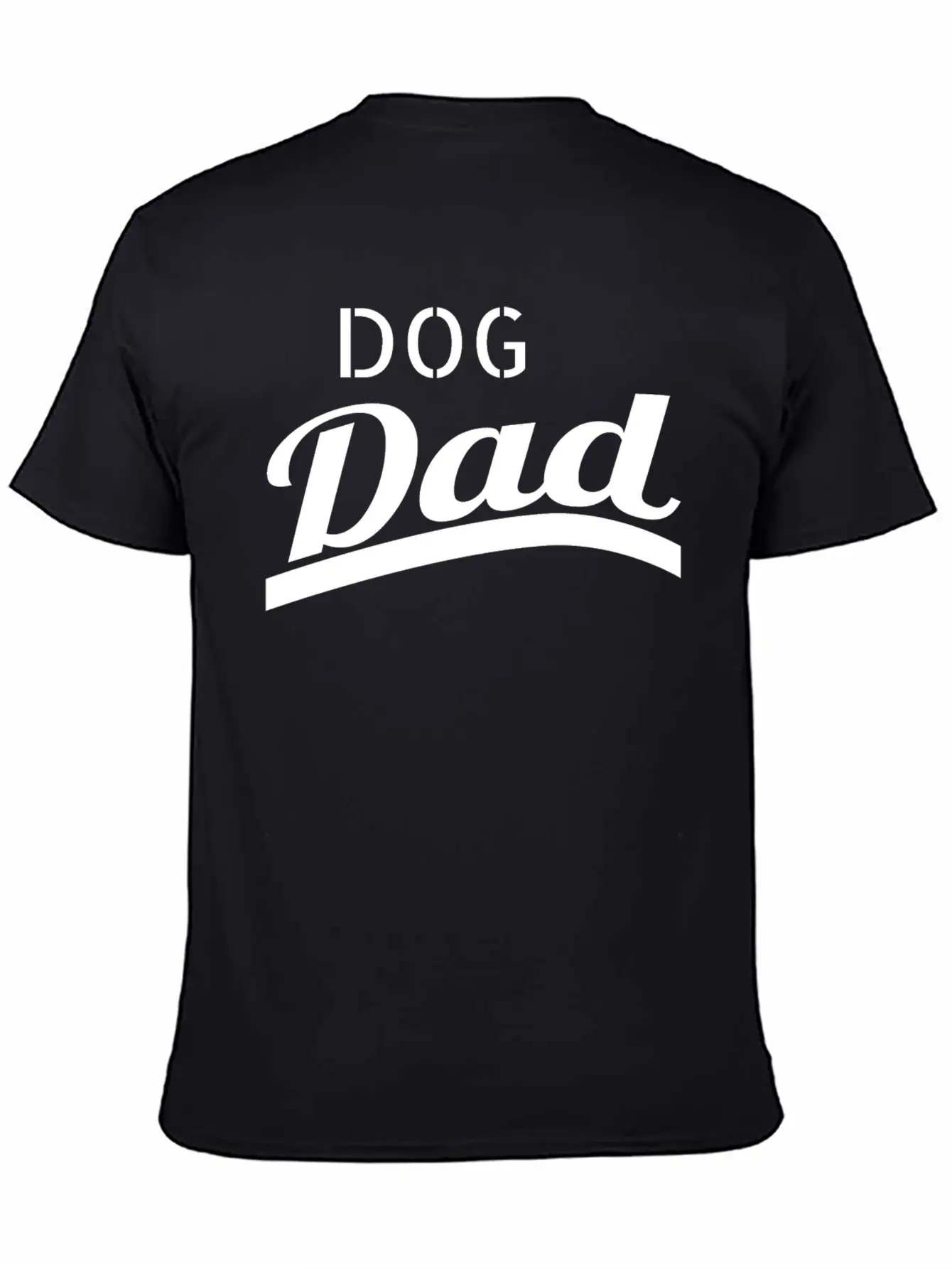 Dog - Dog Dad Unisex Short Sleeve Soft Cotton T-Shirt – Casual Everyday Wear