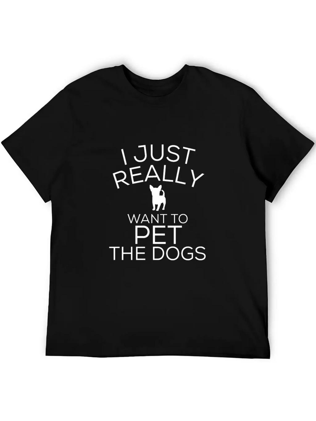 Dog Dog Owner Pet Lover Gift Unisex Short Sleeve Soft Cotton T-Shirt – Casual Everyday Wear