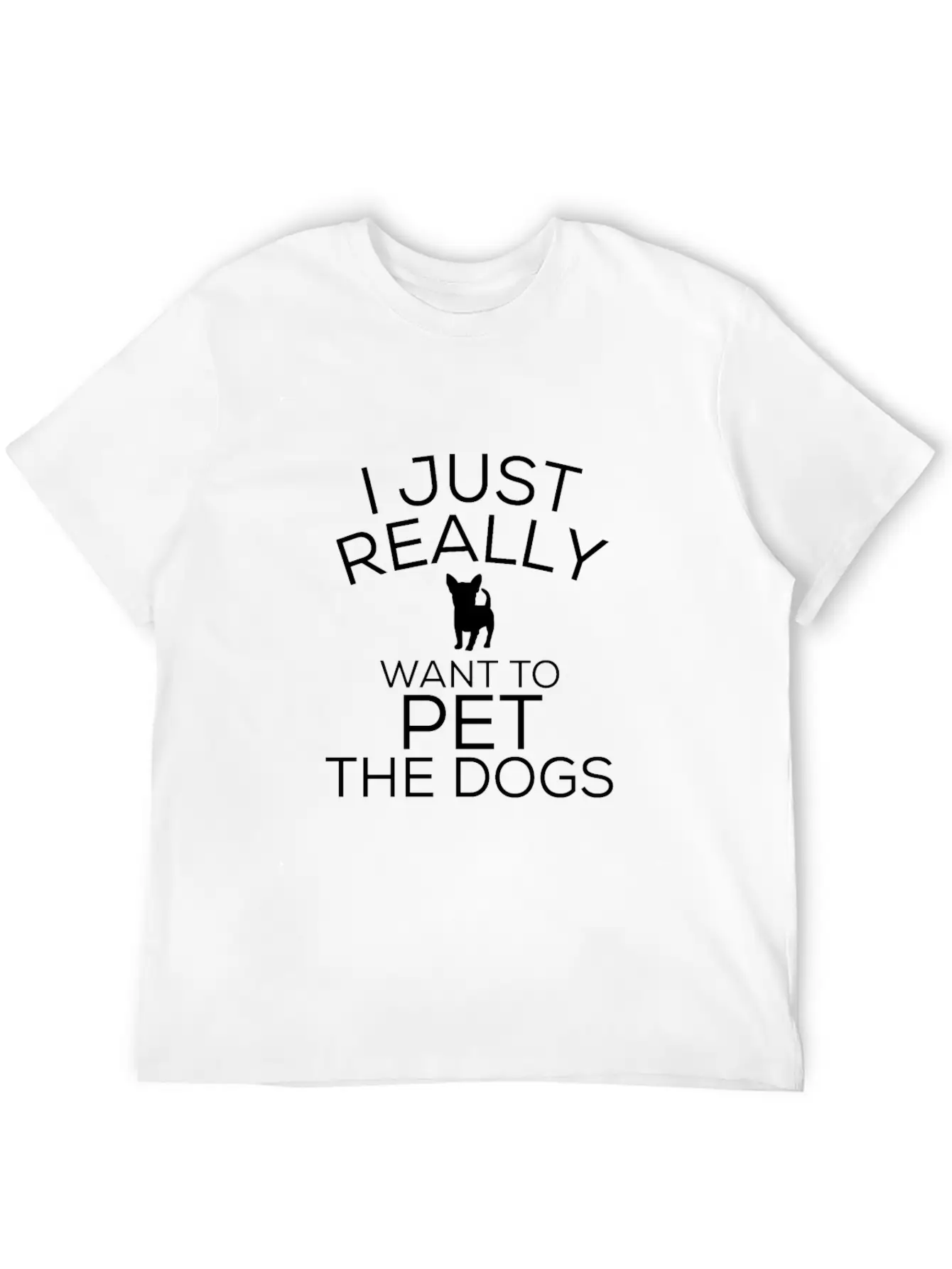 Dog Dog Owner Pet Lover Gift Unisex Short Sleeve Soft Cotton T-Shirt – Casual Everyday Wear