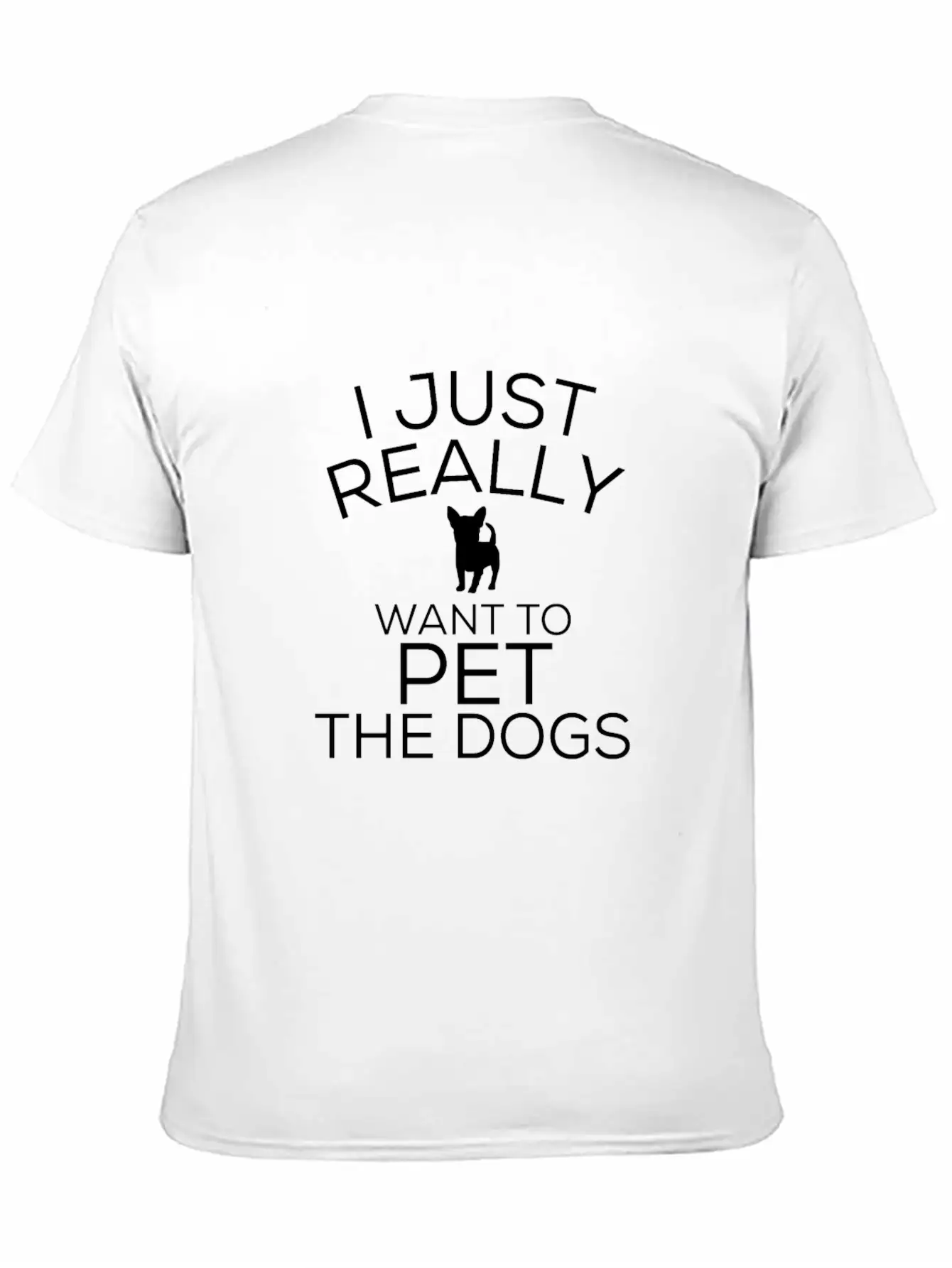 Dog Dog Owner Pet Lover Gift Unisex Short Sleeve Soft Cotton T-Shirt – Casual Everyday Wear