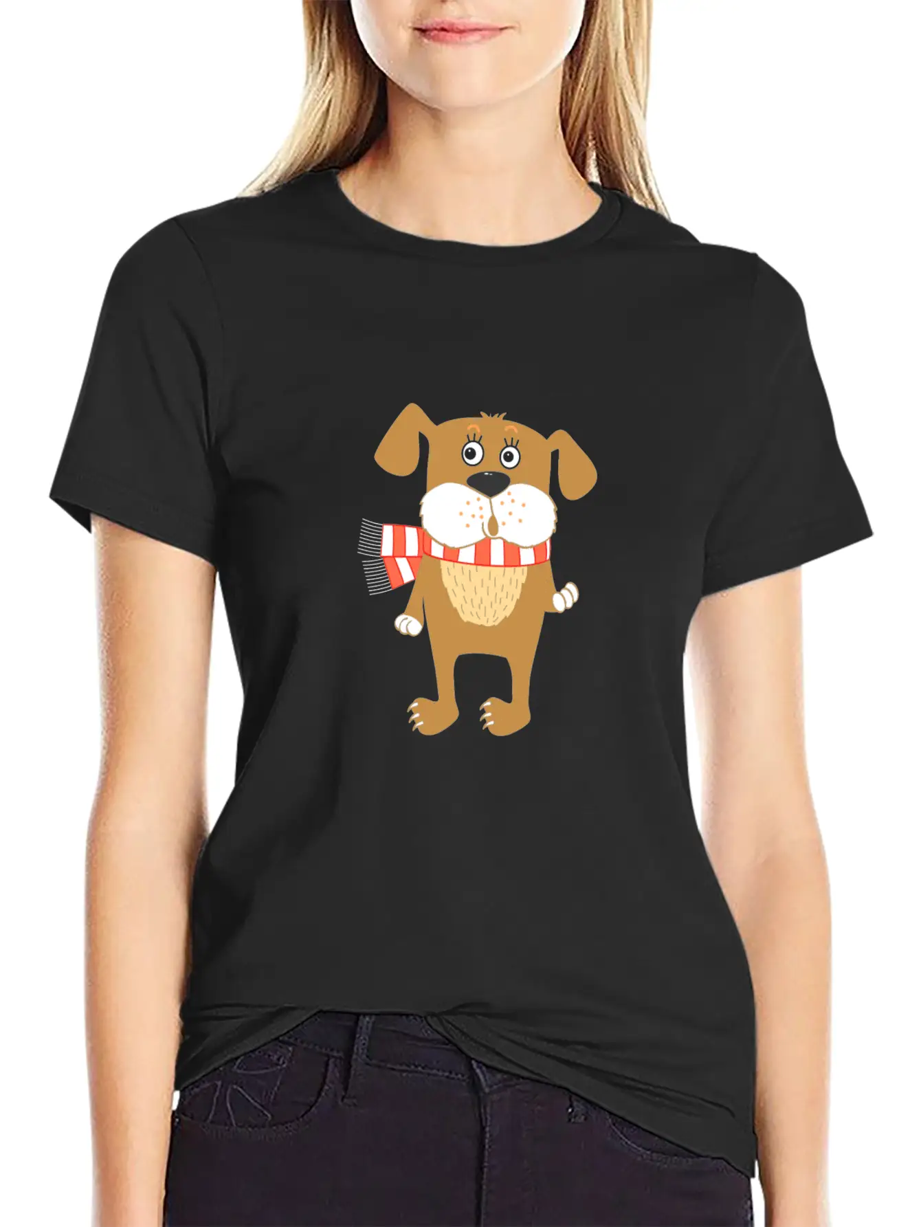 Dog | Dogs Christmas Dog Lover Xmas Gift Ideas Unisex Casual T-Shirt – Clean Design For Daily Comfort