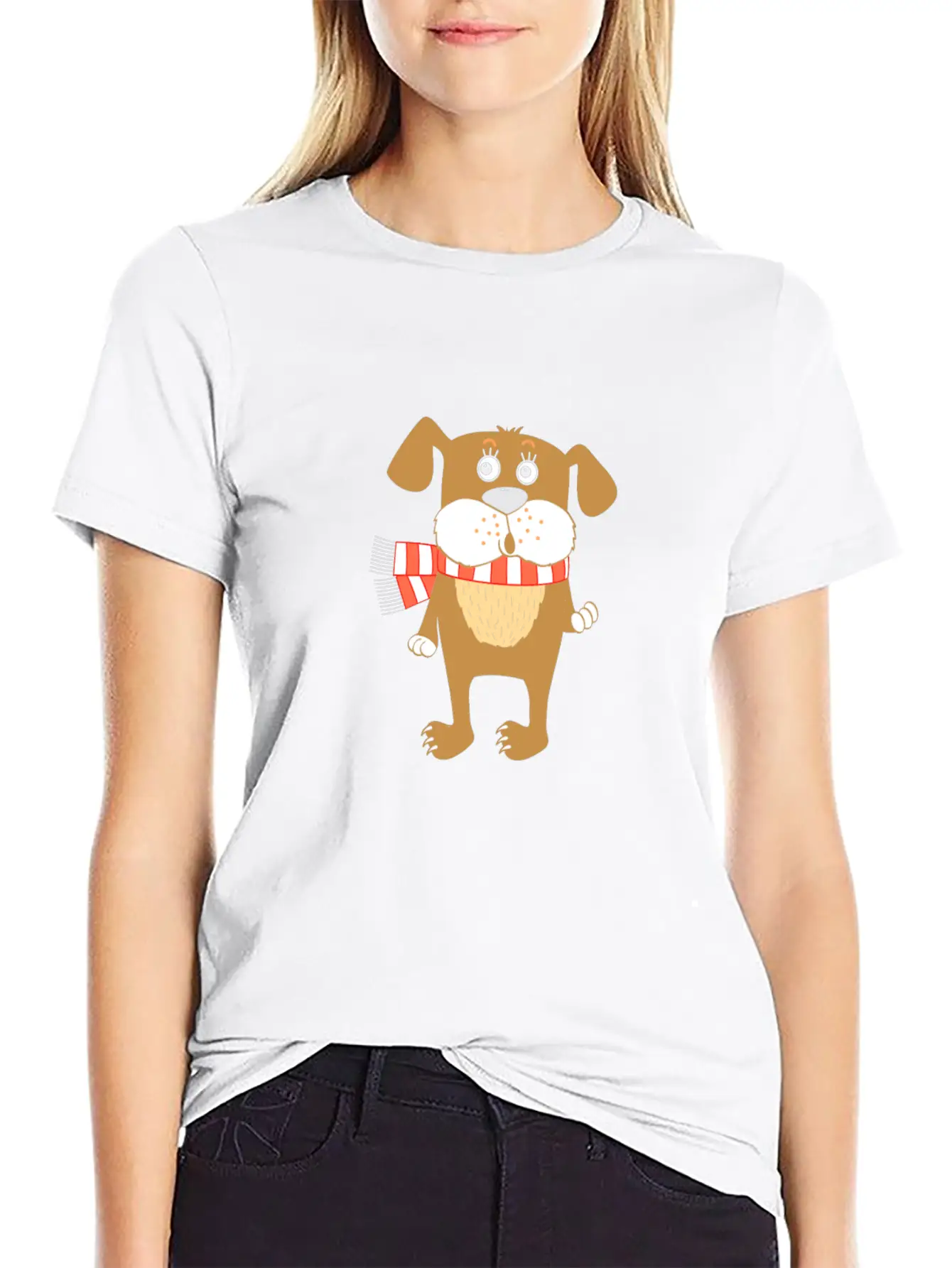 Dog | Dogs Christmas Dog Lover Xmas Gift Ideas Unisex Casual T-Shirt – Clean Design For Daily Comfort
