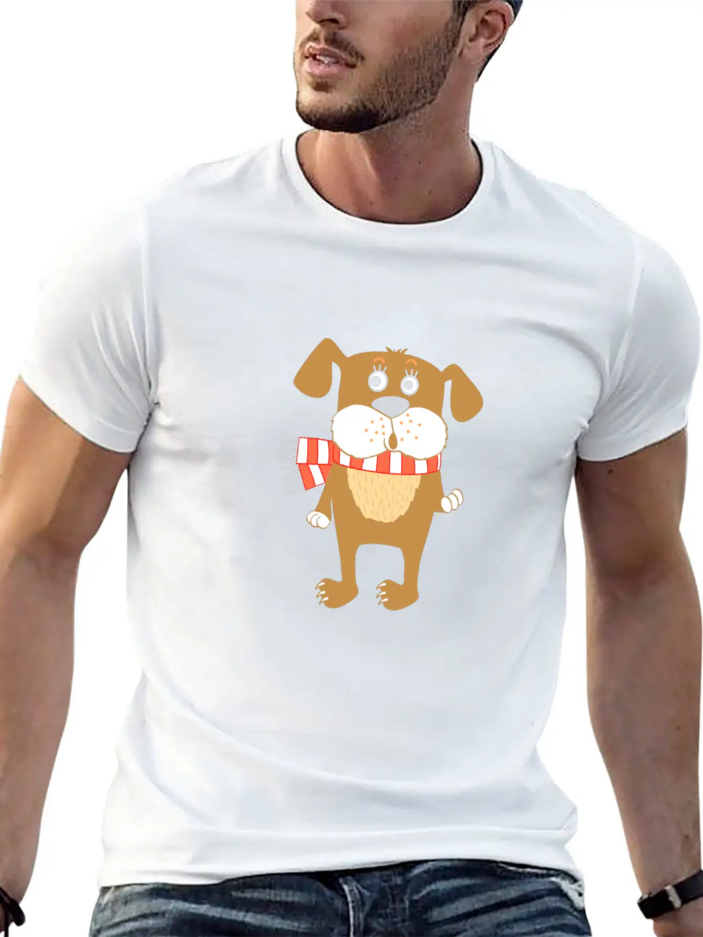 Dog | Dogs Christmas Dog Lover Xmas Gift Ideas Unisex Casual T-Shirt – Clean Design For Daily Comfort