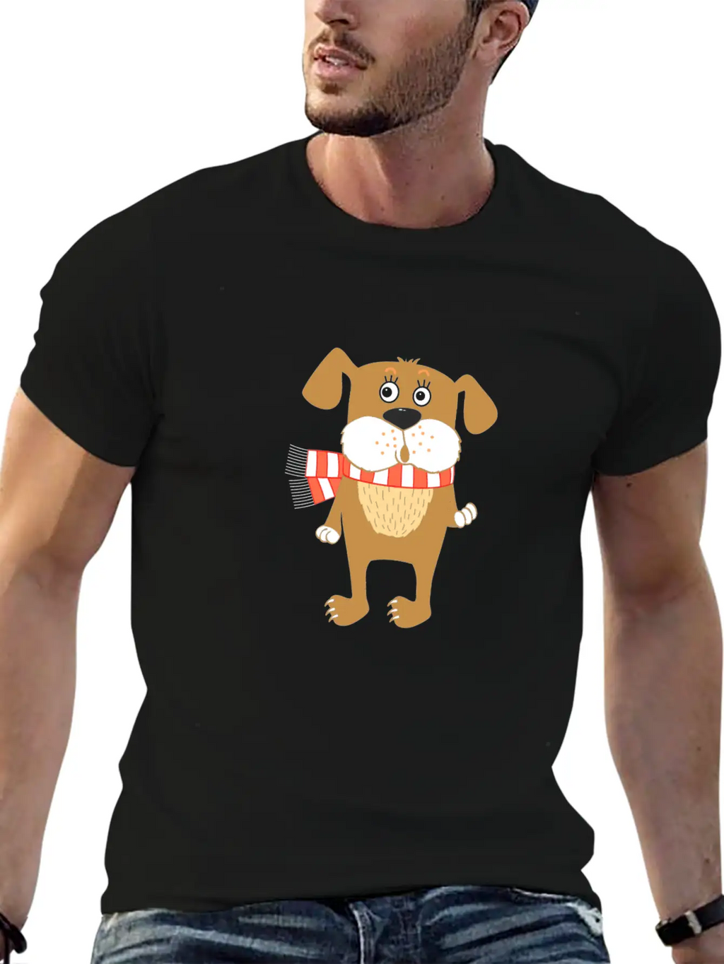 Dog | Dogs Christmas Dog Lover Xmas Gift Ideas Unisex Casual T-Shirt – Clean Design For Daily Comfort