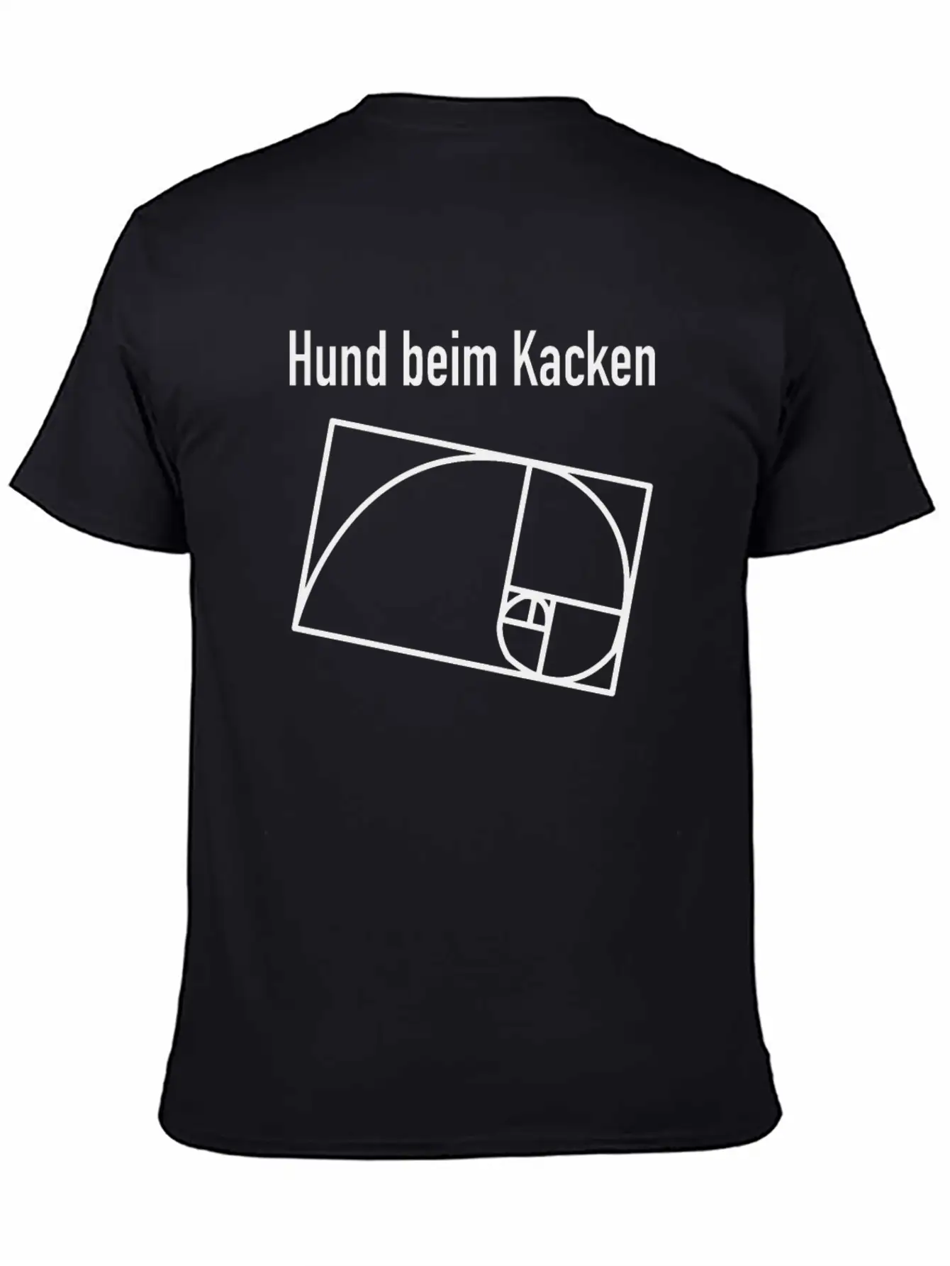 Dog Geometry - Dog When Poking Geometry Classic Fit Graphic Tee For Daily Comfort – Unisex Cotton Shirt