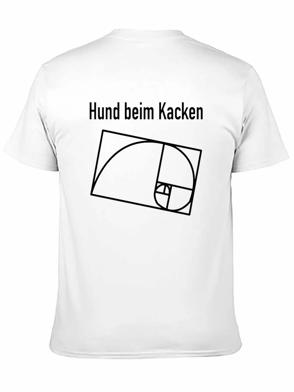Dog Geometry - Dog When Poking Geometry Classic Fit Graphic Tee For Daily Comfort – Unisex Cotton Shirt