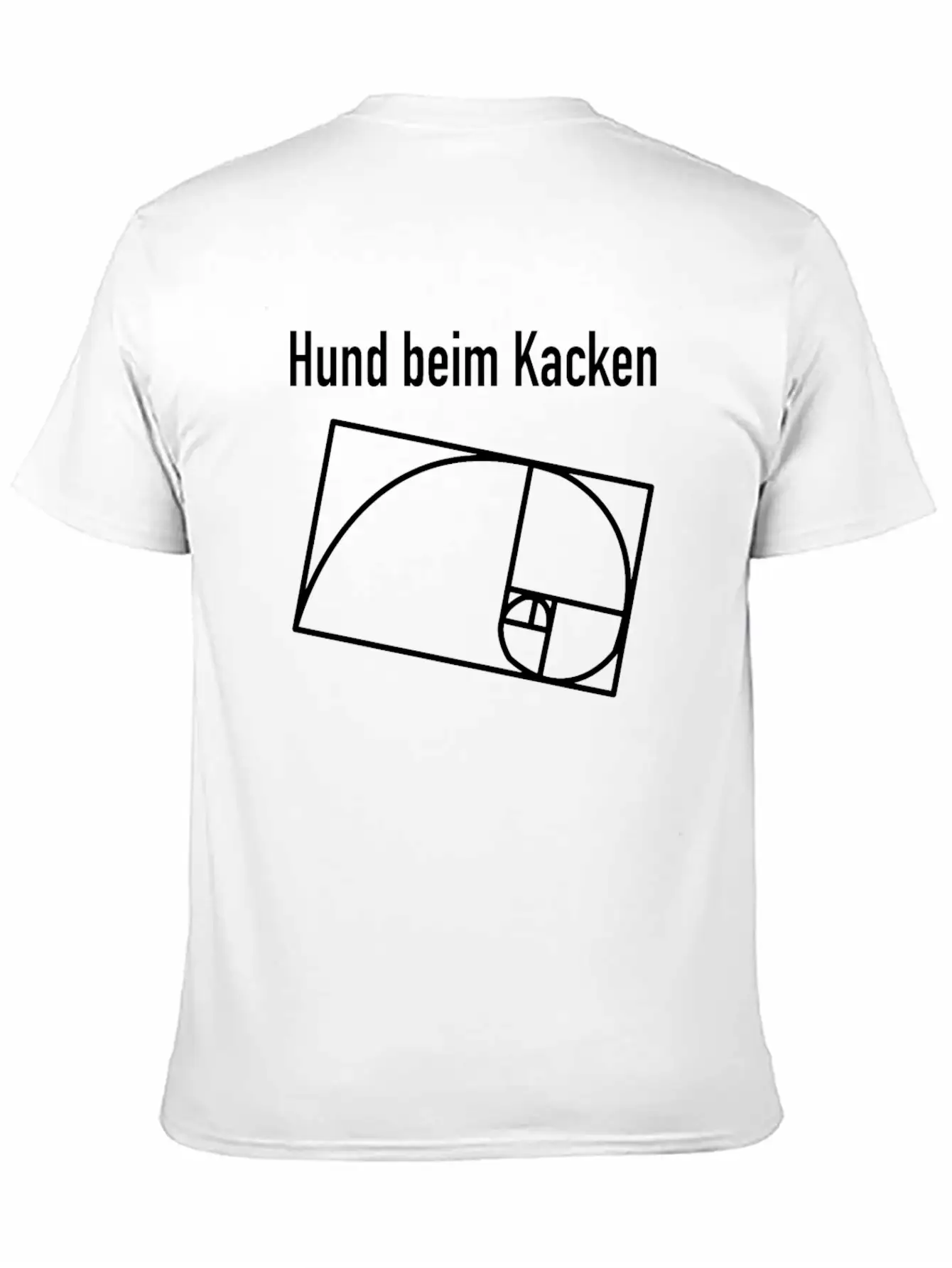 Dog Geometry - Dog When Poking Geometry Classic Fit Graphic Tee For Daily Comfort – Unisex Cotton Shirt