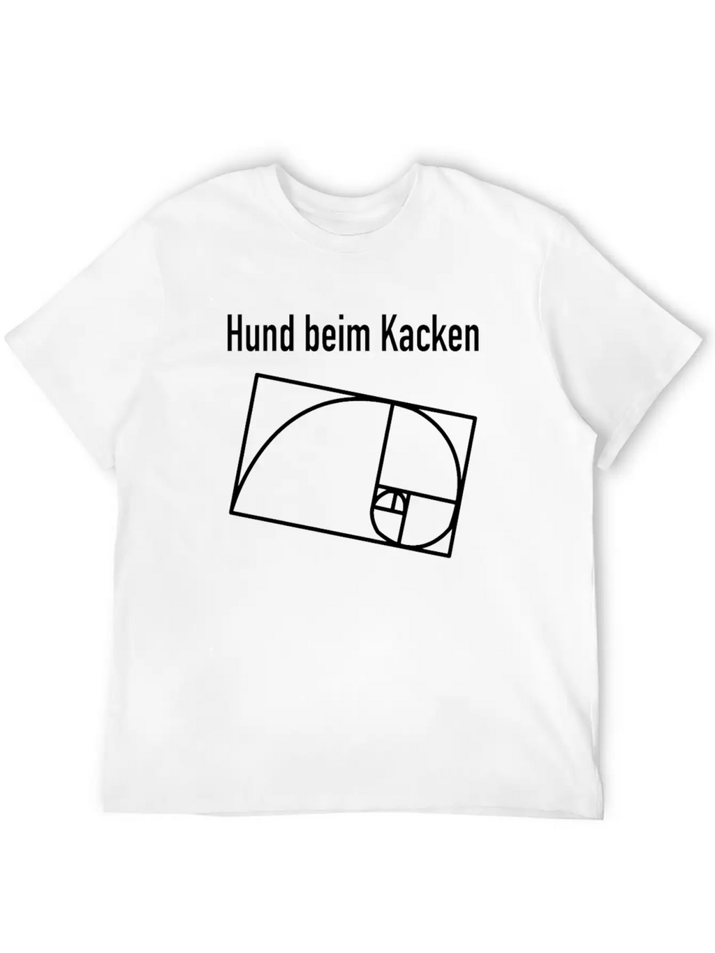 Dog Geometry - Dog When Poking Geometry Classic Fit Graphic Tee For Daily Comfort – Unisex Cotton Shirt