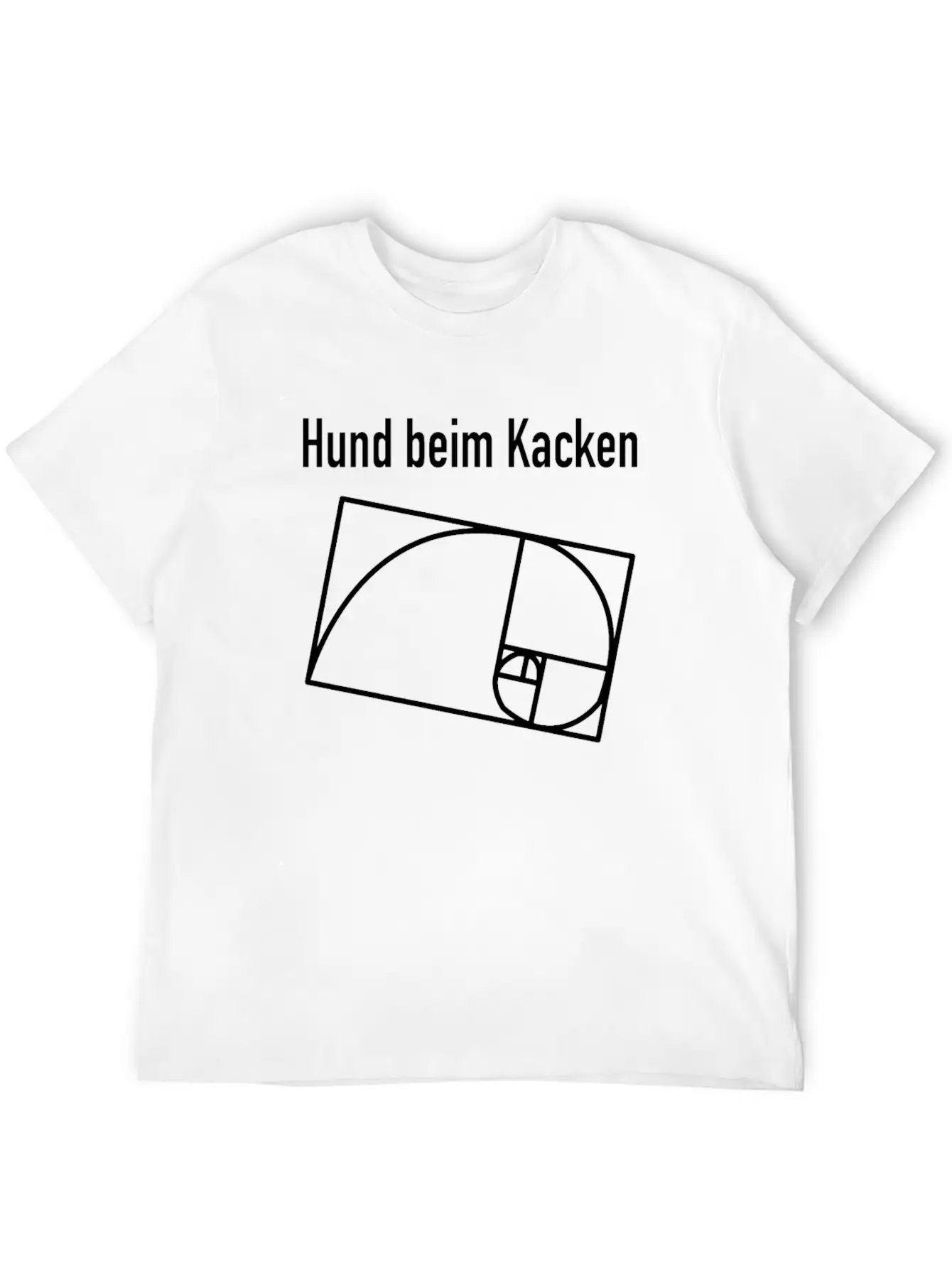 Dog Geometry - Dog When Poking Geometry Classic Fit Graphic Tee For Daily Comfort – Unisex Cotton Shirt