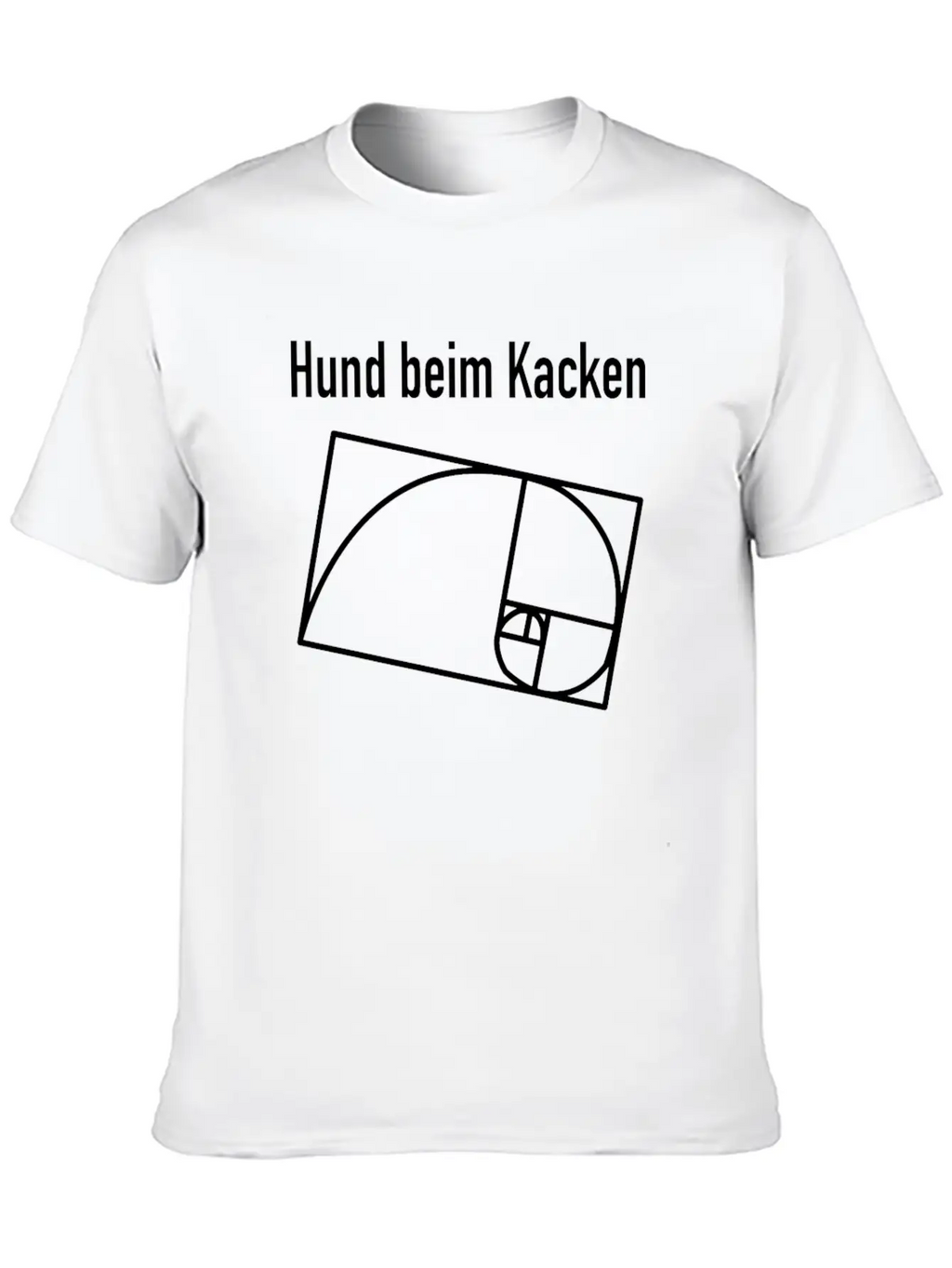 Dog Geometry - Dog When Poking Geometry Classic Fit Graphic Tee For Daily Comfort – Unisex Cotton Shirt