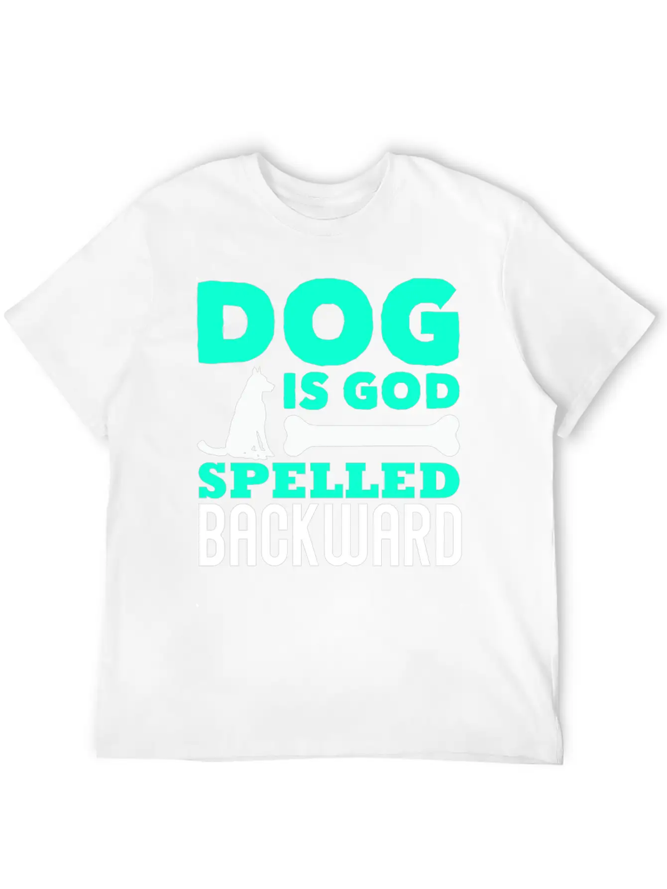 Dog God Dog God Pet Unisex Short Sleeve Soft Cotton T-Shirt – Casual Everyday Wear