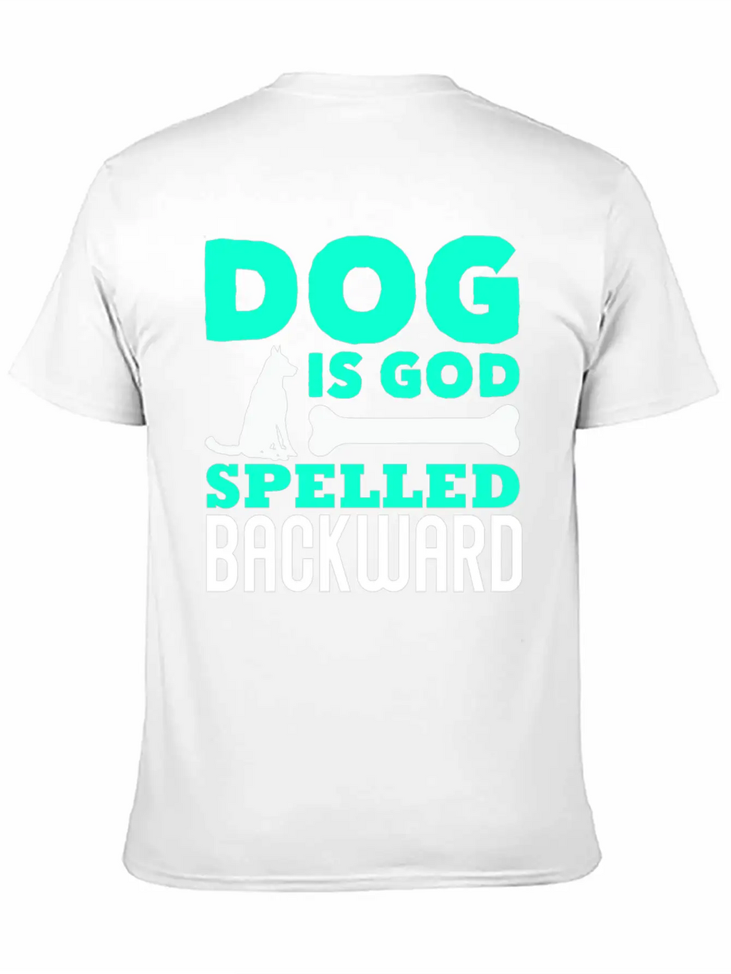 Dog God Dog God Pet Unisex Short Sleeve Soft Cotton T-Shirt – Casual Everyday Wear
