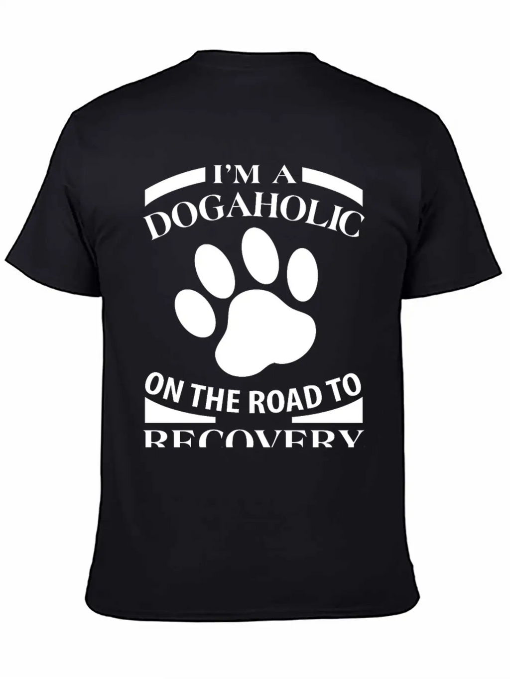 Dog - I'm A Dogaholic On The Road To Recovery Ju Essential Cotton Tee For Daily Outfits – Unisex Style