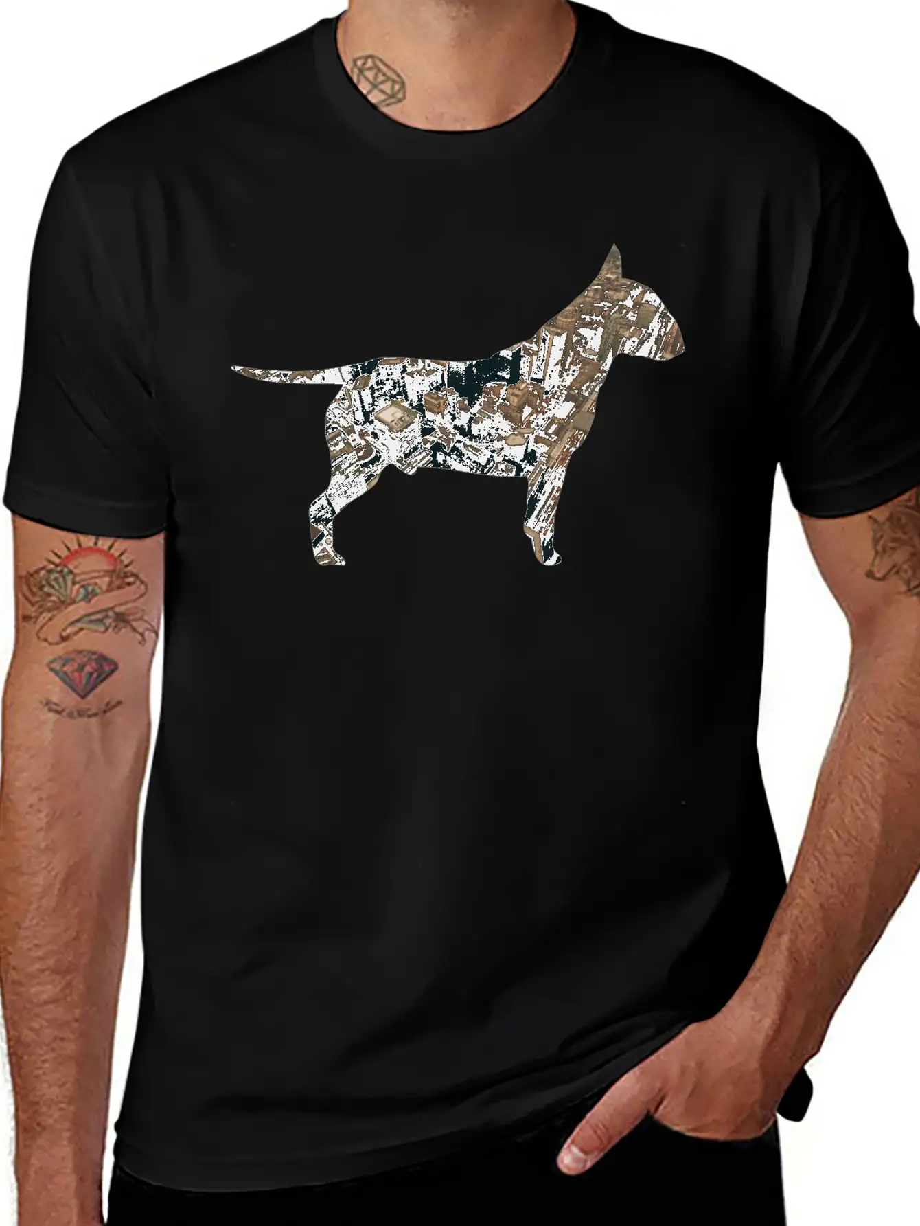 Dog In The City Unisex Casual T-Shirt – Clean Design For Daily Comfort
