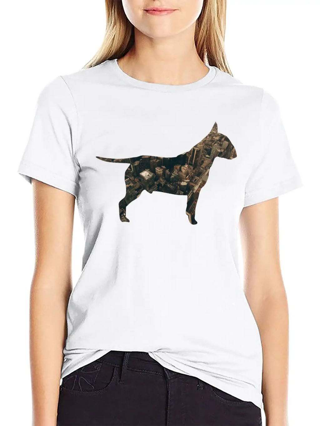 Dog In The City Unisex Casual T-Shirt – Clean Design For Daily Comfort