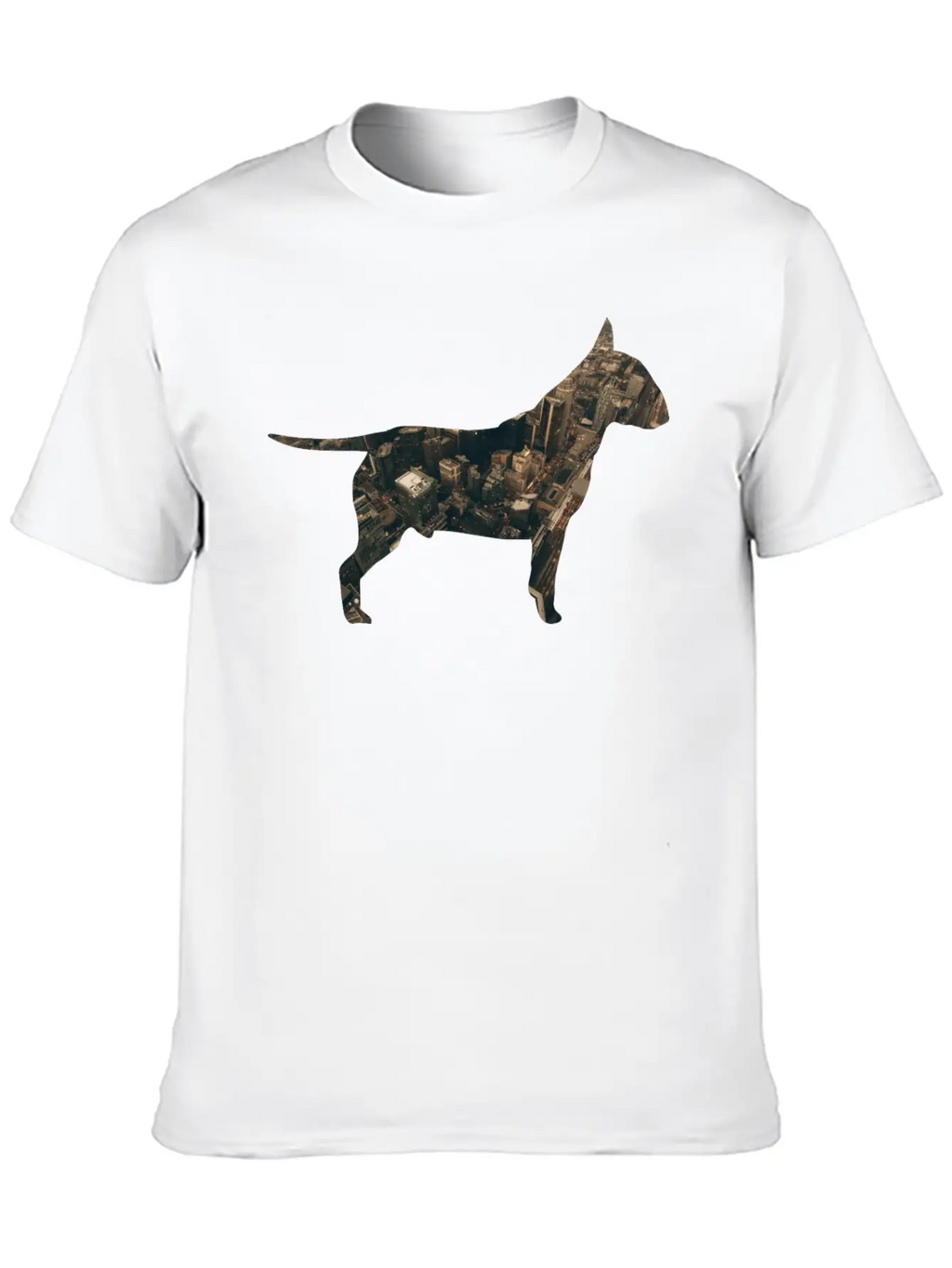 Dog In The City Unisex Casual T-Shirt – Clean Design For Daily Comfort