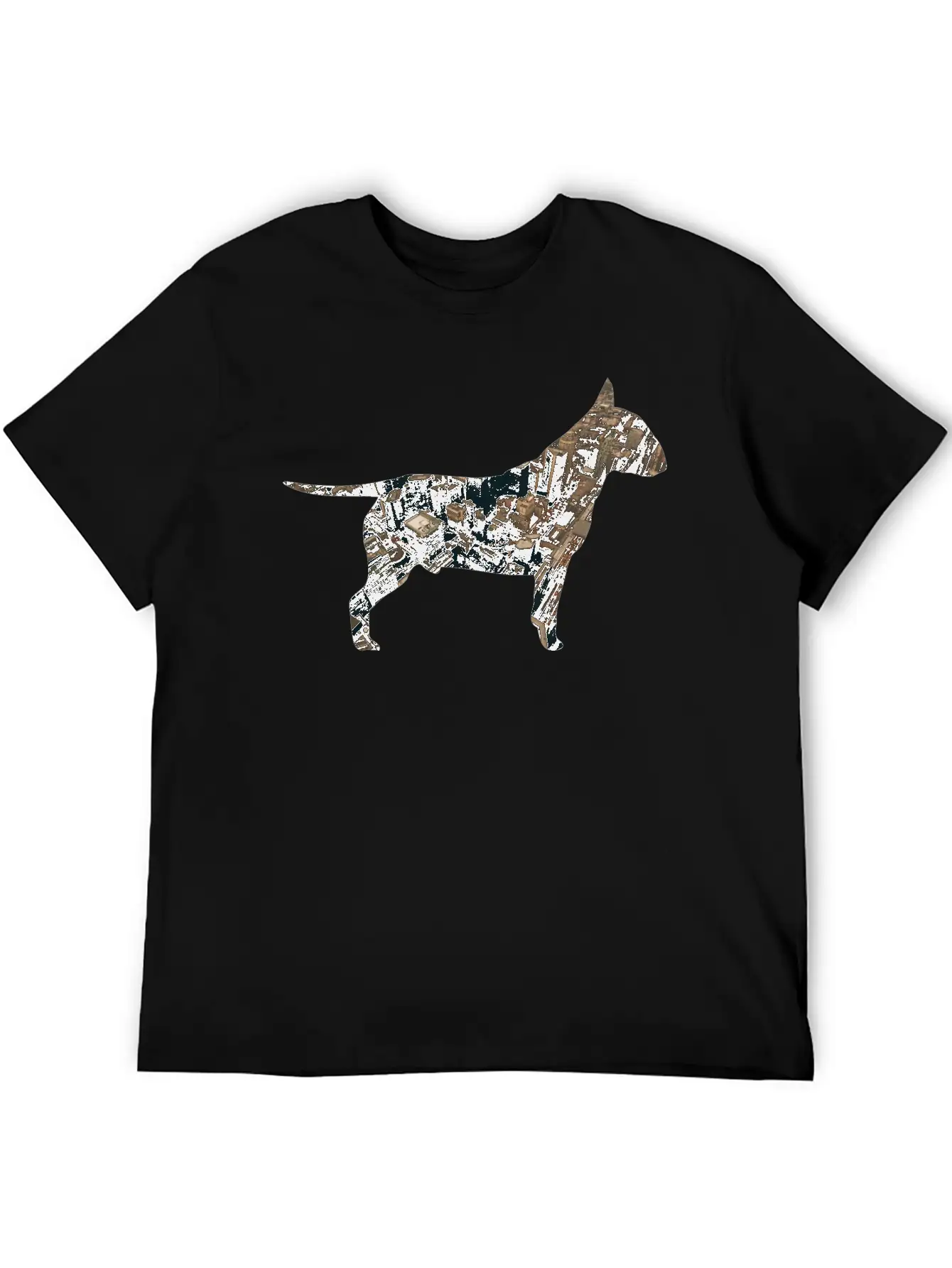 Dog In The City Unisex Casual T-Shirt – Clean Design For Daily Comfort