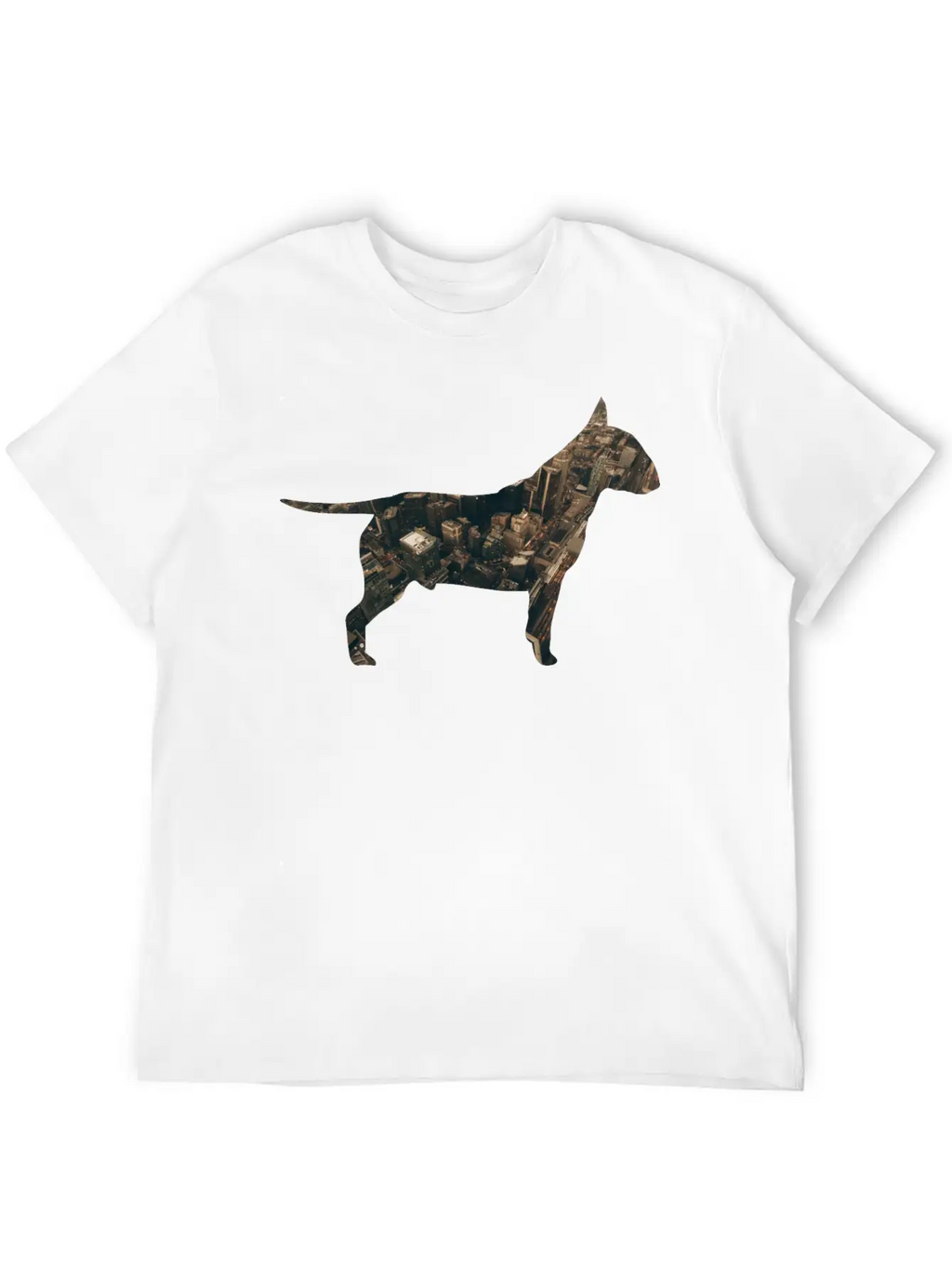 Dog In The City Unisex Casual T-Shirt – Clean Design For Daily Comfort
