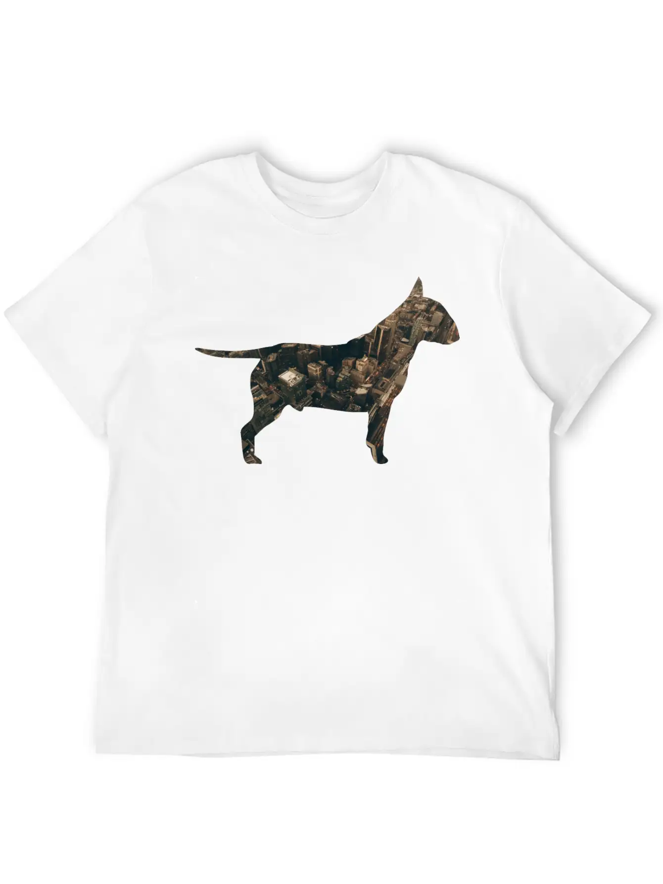 Dog In The City Unisex Casual T-Shirt – Clean Design For Daily Comfort