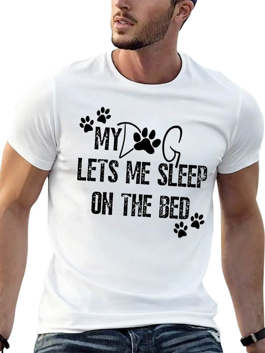 Dog Lover Classic Fit Graphic Tee For Daily Comfort – Unisex Cotton Shirt
